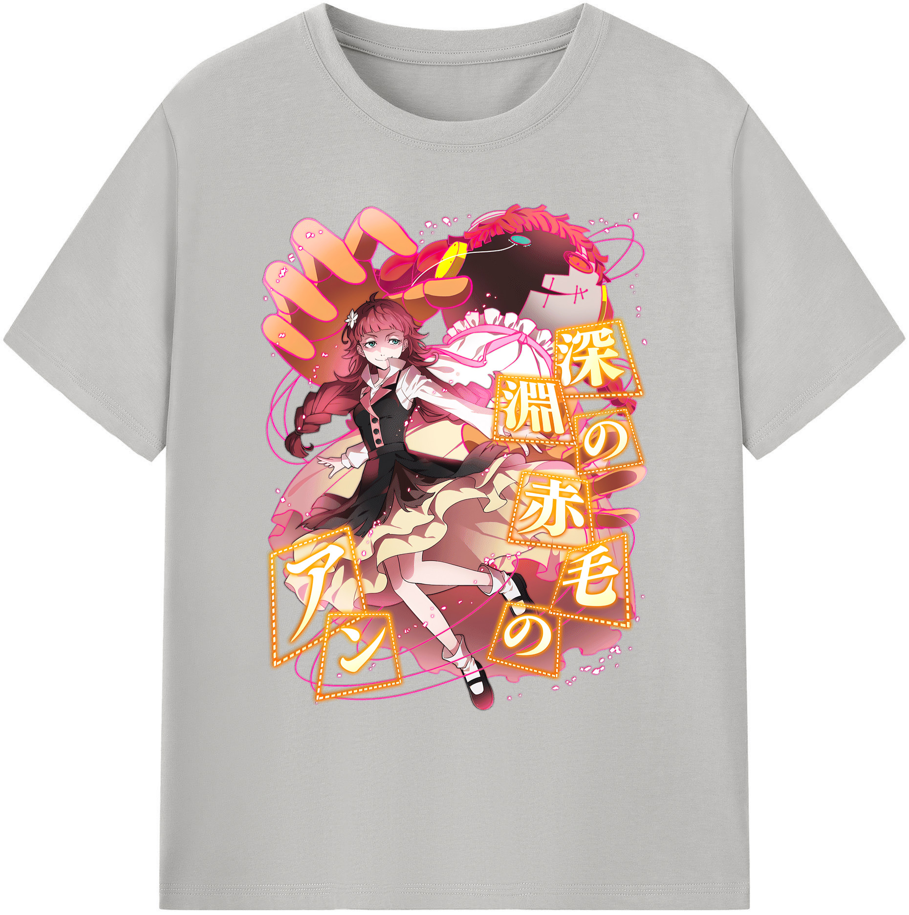 （画像用） 文豪ストレイドッグス Bungo Stray Dogs 綿100％ メンズ半袖Tシャツ｜肌触りやわらか＆通気性