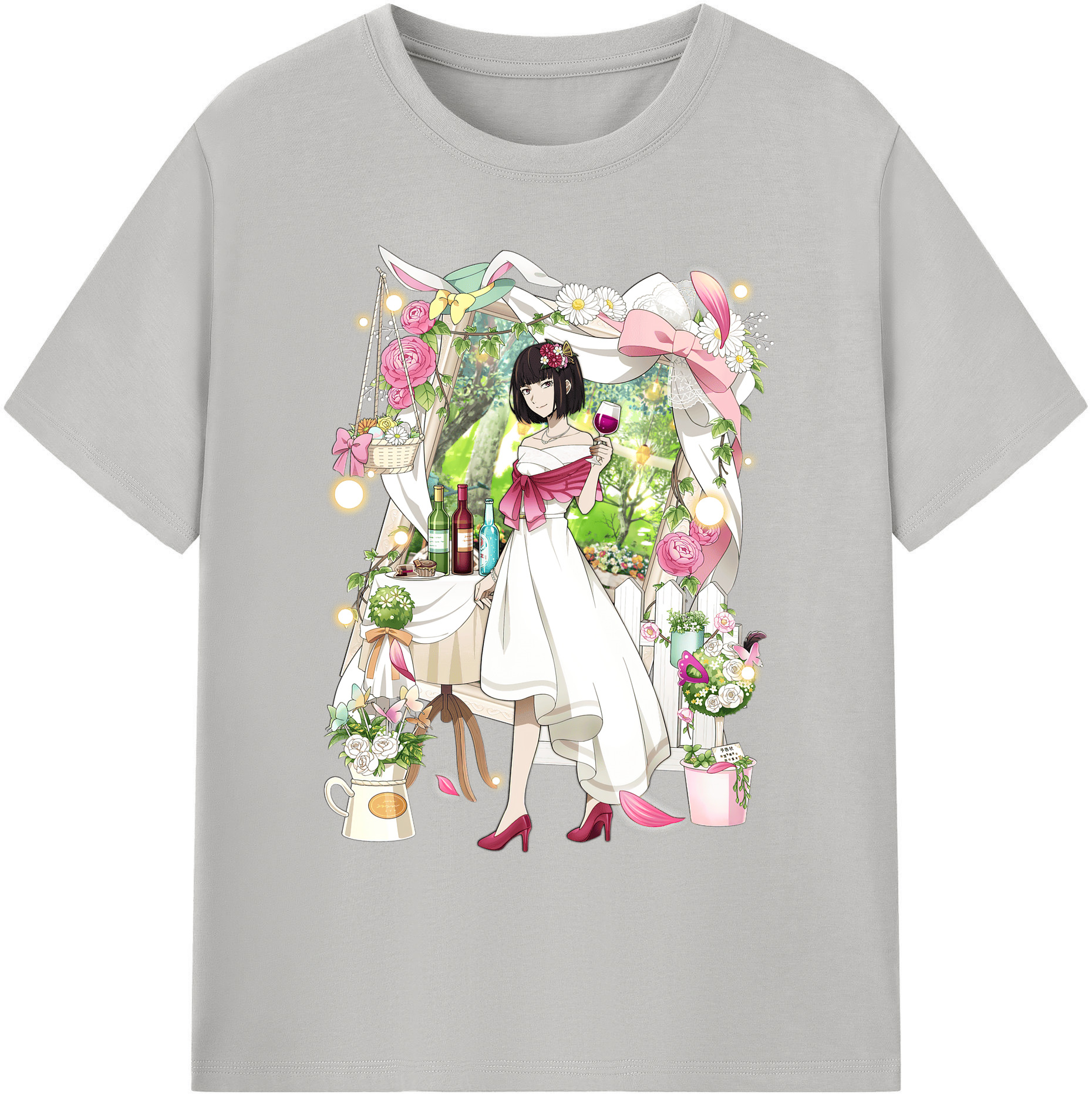 （画像用） 文豪ストレイドッグス Bungo Stray Dogs 綿100％ メンズ半袖Tシャツ｜肌触りやわらか＆通気性