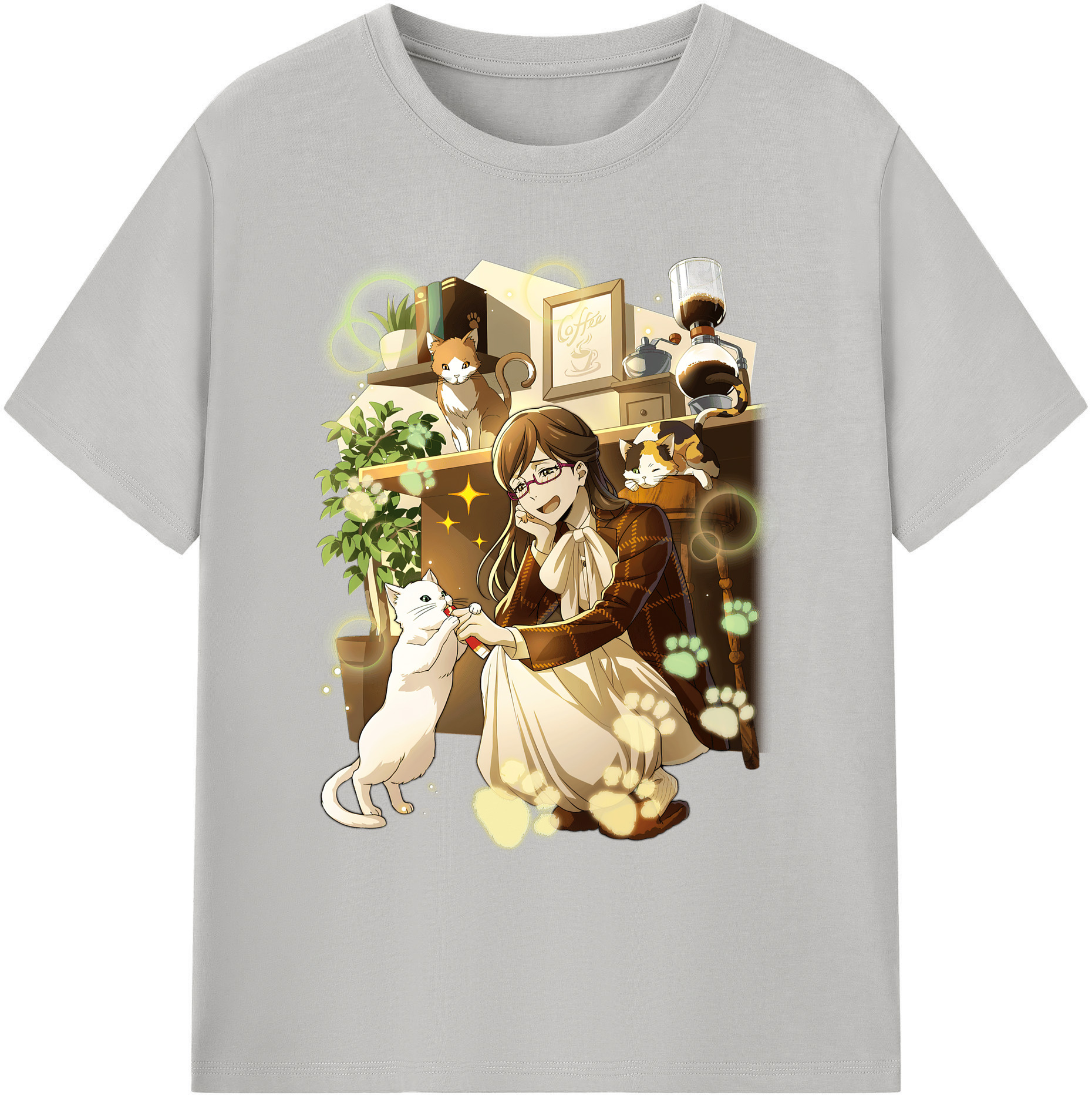 （画像用） 文豪ストレイドッグス Bungo Stray Dogs 綿100％ メンズ半袖Tシャツ｜肌触りやわらか＆通気性