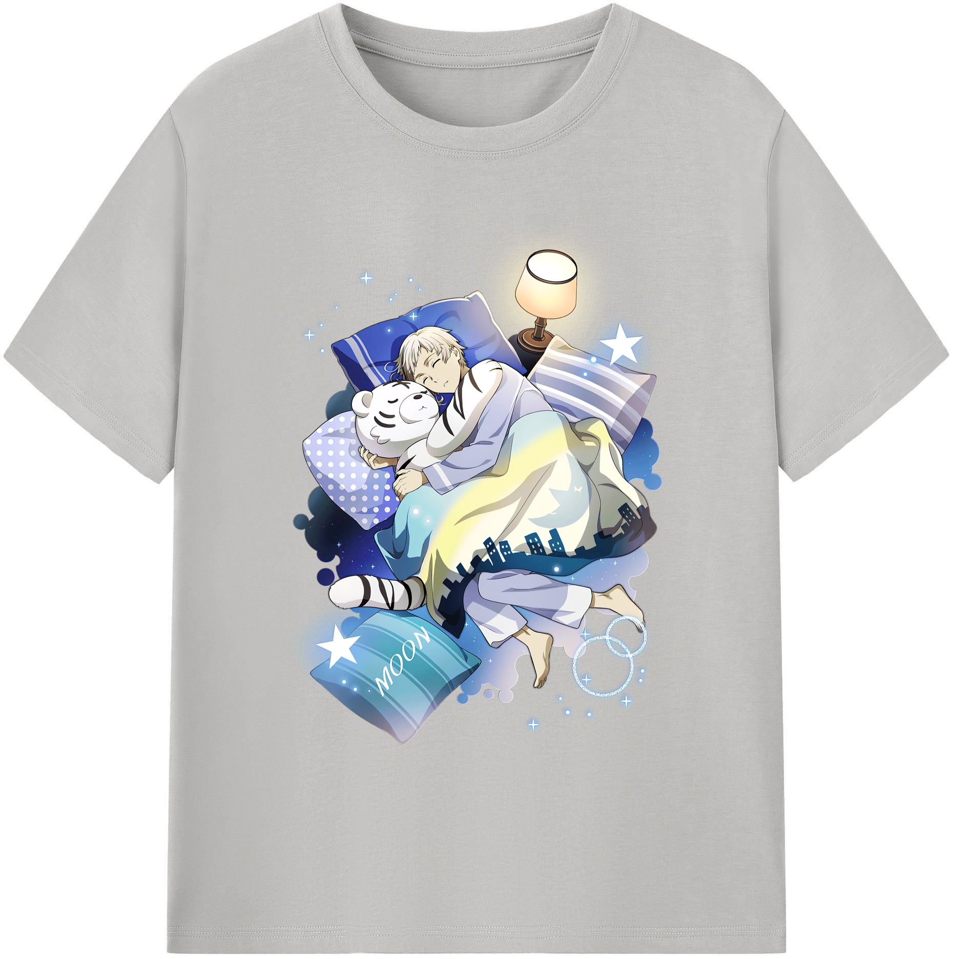文豪ストレイドッグス Bungo Stray Dogs 綿100％ メンズ半袖Tシャツ｜肌触りやわらか＆通気性