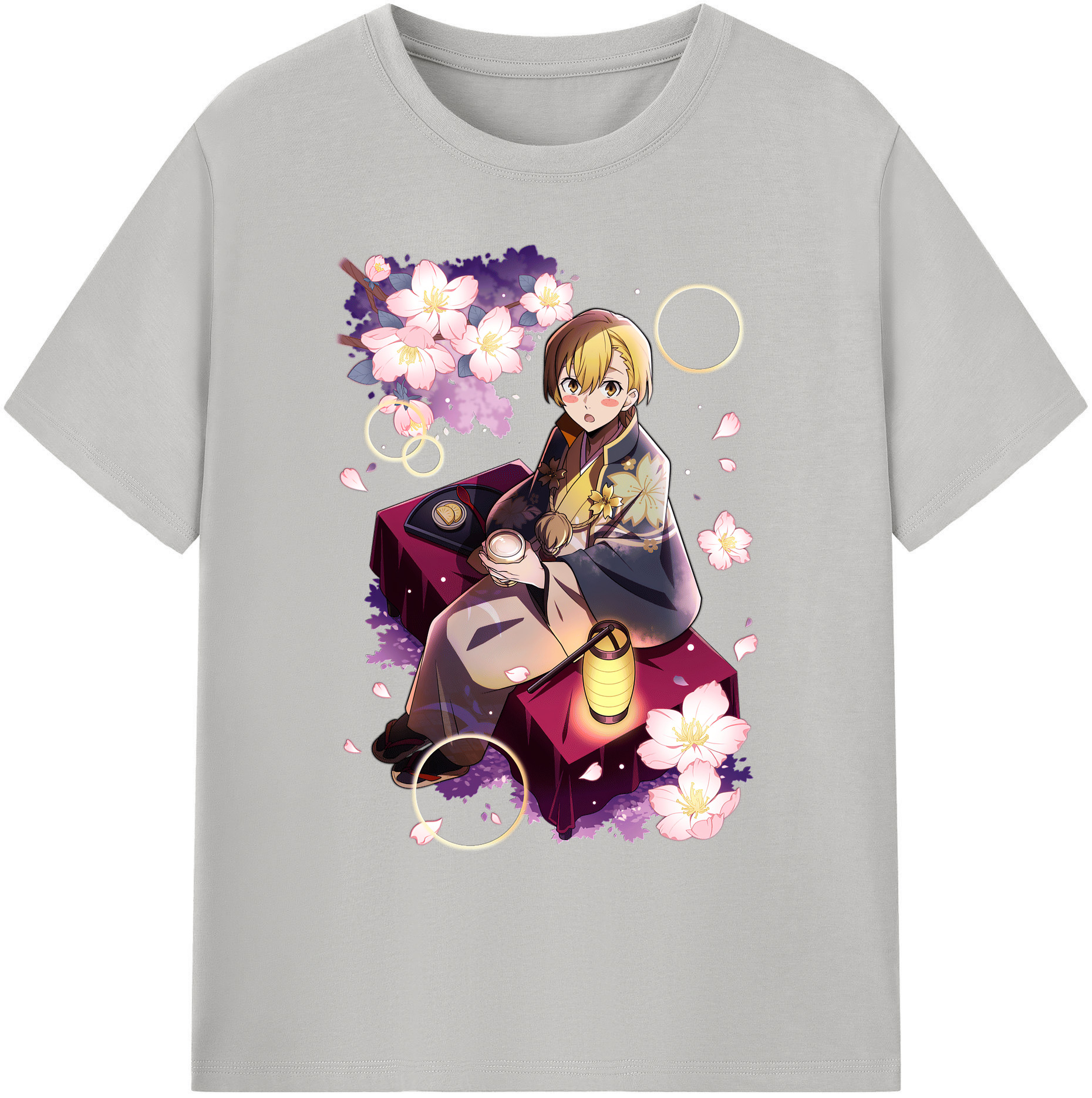 （画像用） 文豪ストレイドッグス Bungo Stray Dogs 綿100％ メンズ半袖Tシャツ｜肌触りやわらか＆通気性