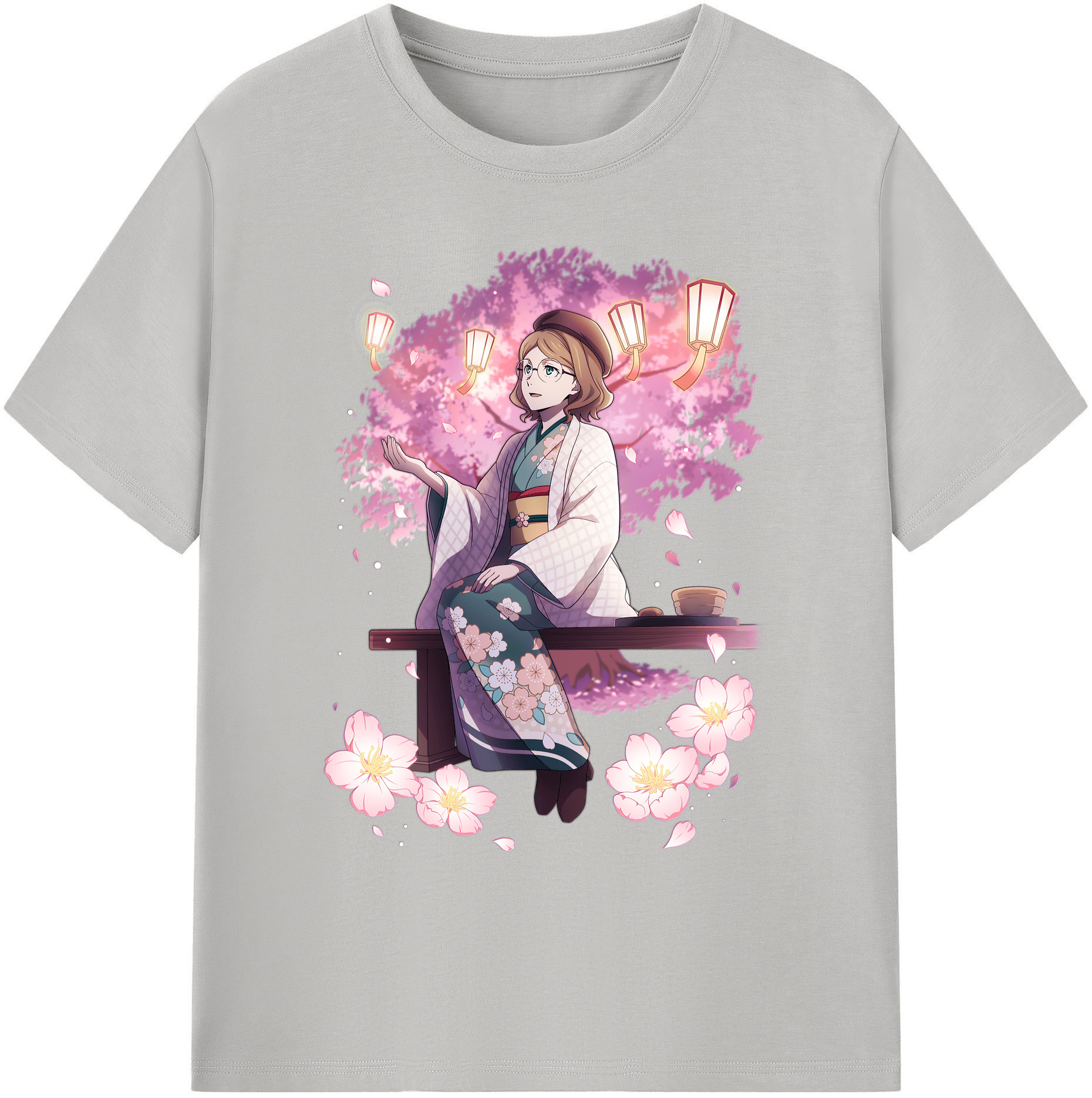 （画像用） 文豪ストレイドッグス Bungo Stray Dogs 綿100％ メンズ半袖Tシャツ｜肌触りやわらか＆通気性