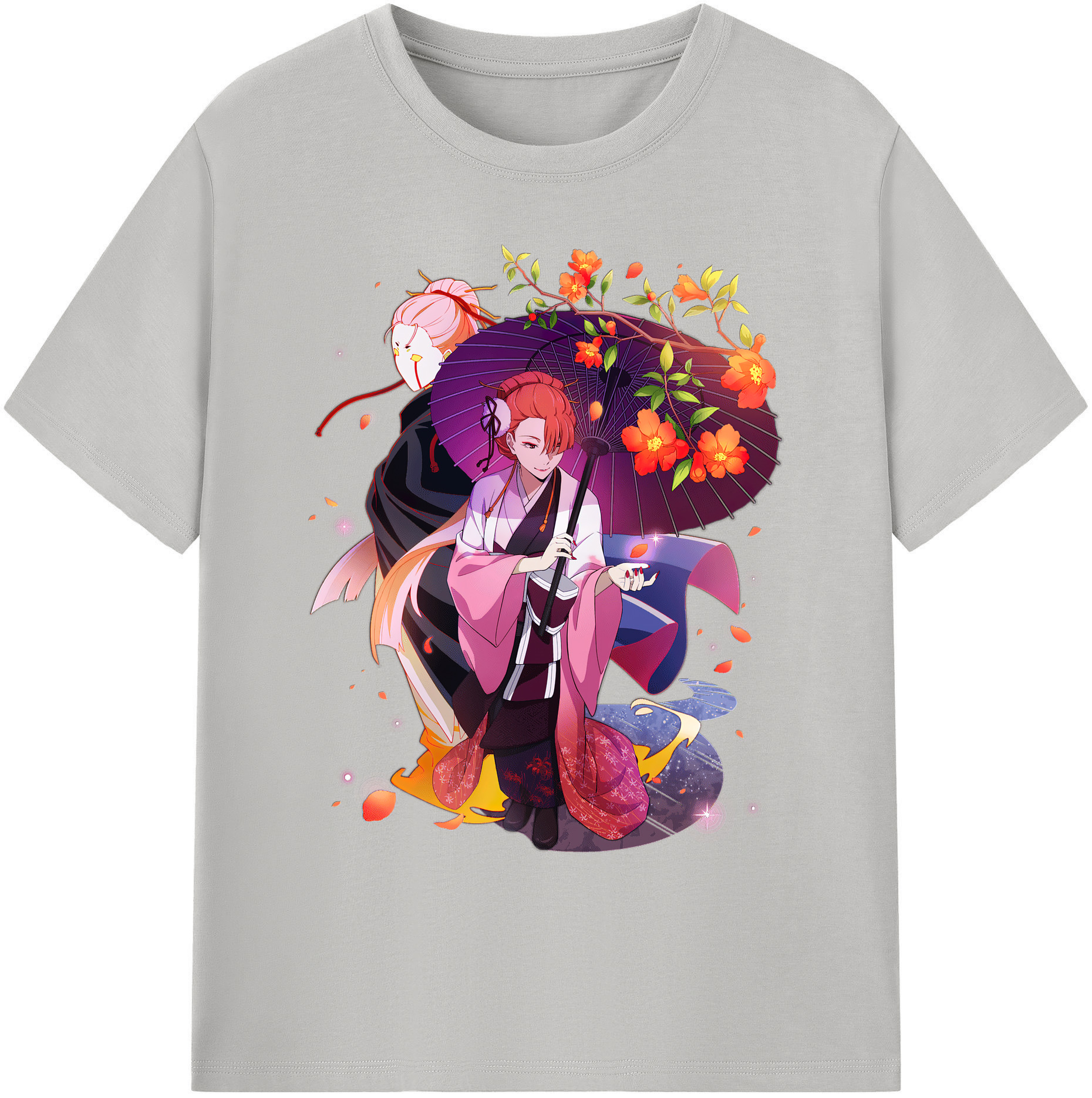 （画像用） 文豪ストレイドッグス Bungo Stray Dogs 綿100％ メンズ半袖Tシャツ｜肌触りやわらか＆通気性