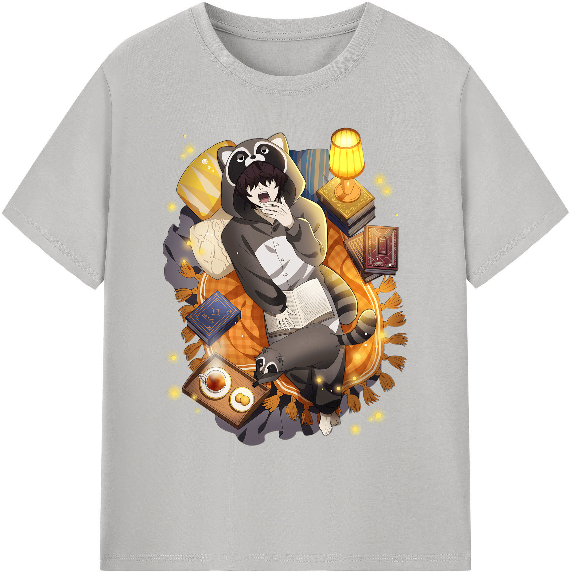 （画像用） 文豪ストレイドッグス Bungo Stray Dogs 綿100％ メンズ半袖Tシャツ｜肌触りやわらか＆通気性
