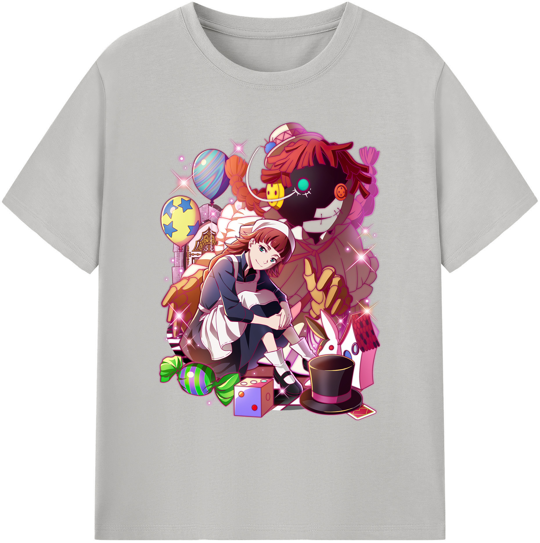 （画像用） 文豪ストレイドッグス Bungo Stray Dogs 綿100％ メンズ半袖Tシャツ｜肌触りやわらか＆通気性