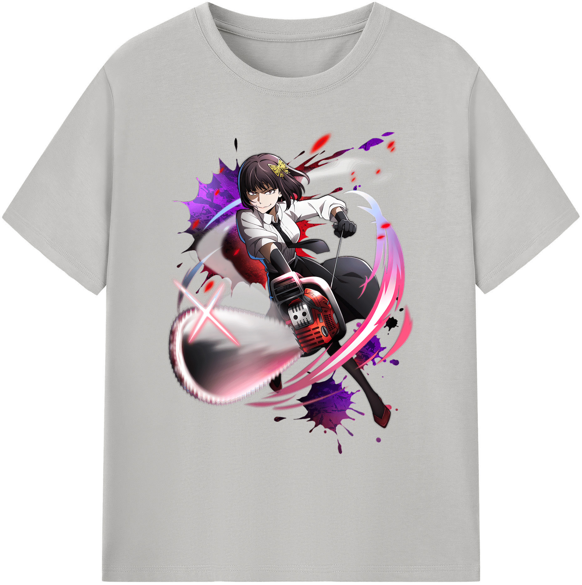 （画像用） 文豪ストレイドッグス Bungo Stray Dogs 綿100％ メンズ半袖Tシャツ｜肌触りやわらか＆通気性
