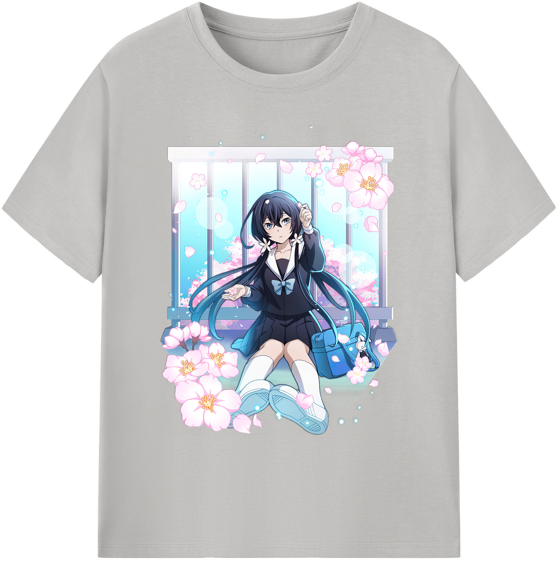 （画像用） 文豪ストレイドッグス Bungo Stray Dogs 綿100％ メンズ半袖Tシャツ｜肌触りやわらか＆通気性