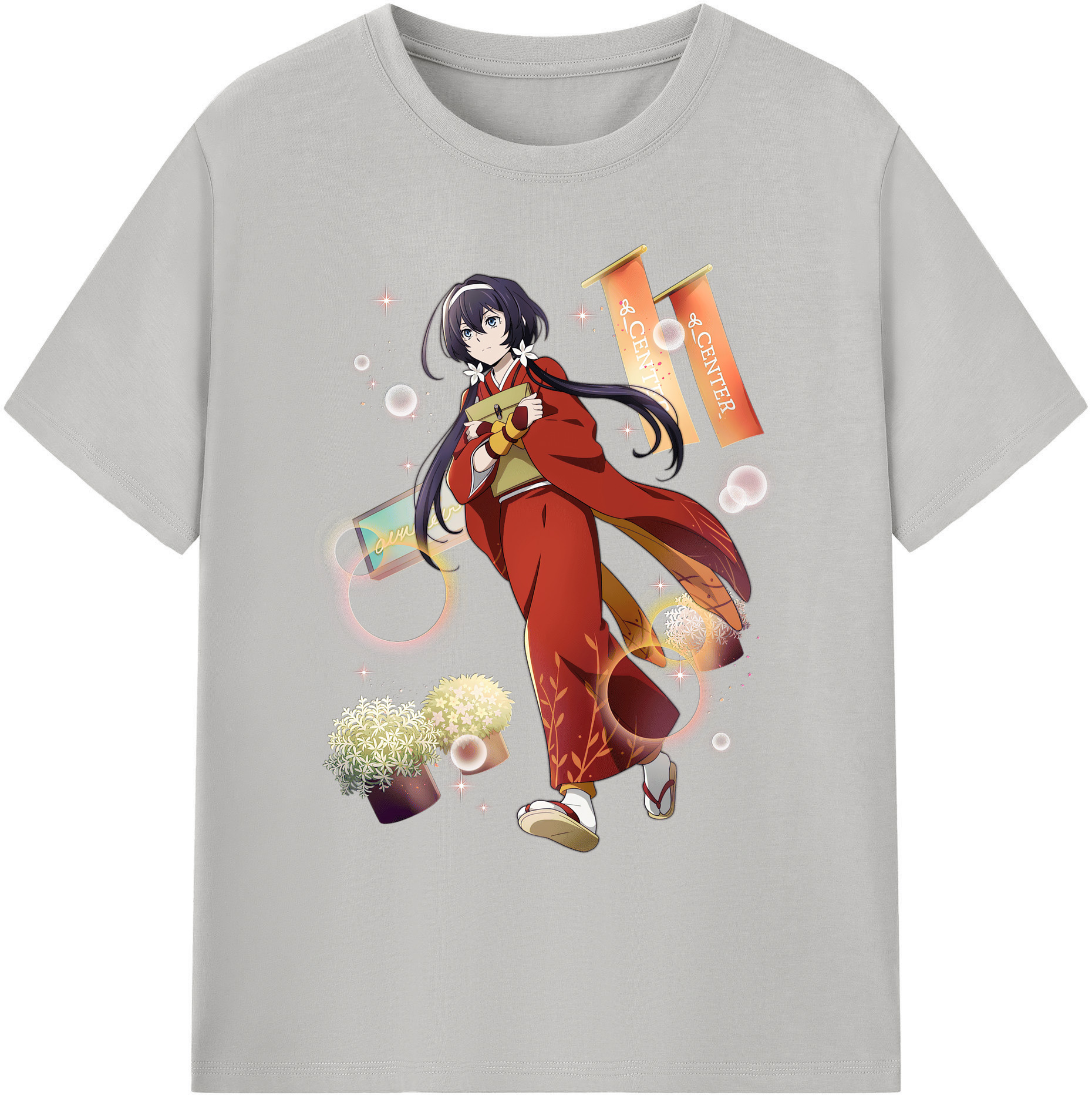 （画像用） 文豪ストレイドッグス Bungo Stray Dogs 綿100％ メンズ半袖Tシャツ｜肌触りやわらか＆通気性