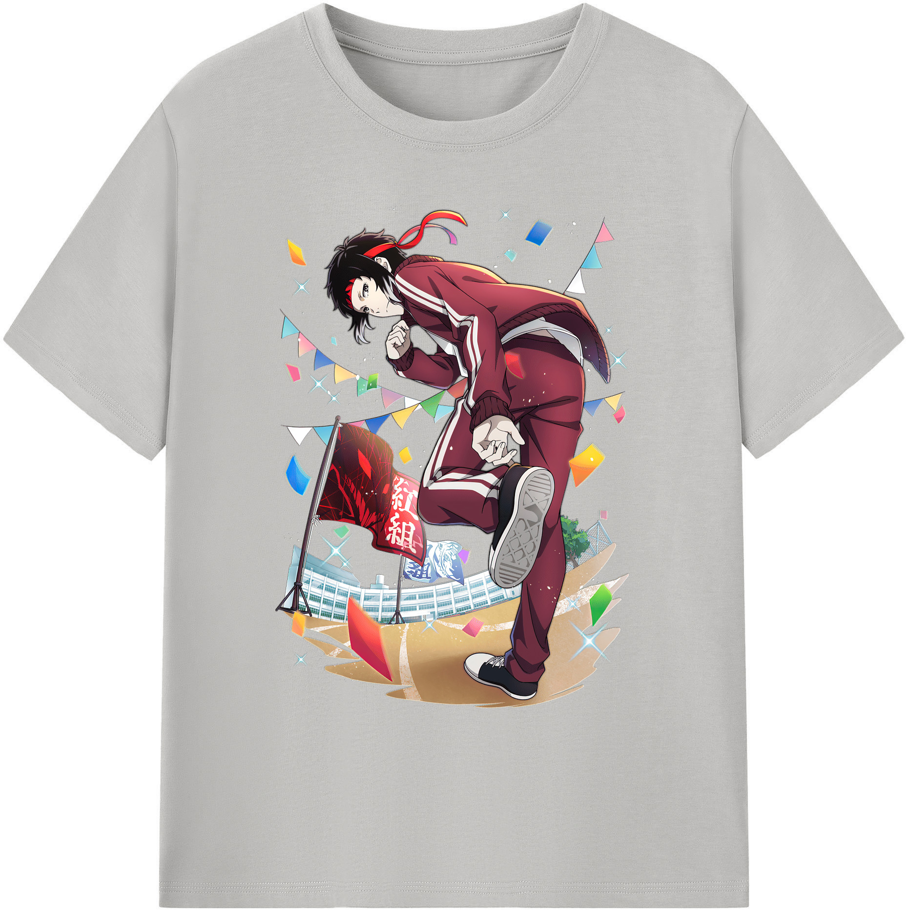 （画像用） 文豪ストレイドッグス Bungo Stray Dogs 綿100％ メンズ半袖Tシャツ｜肌触りやわらか＆通気性