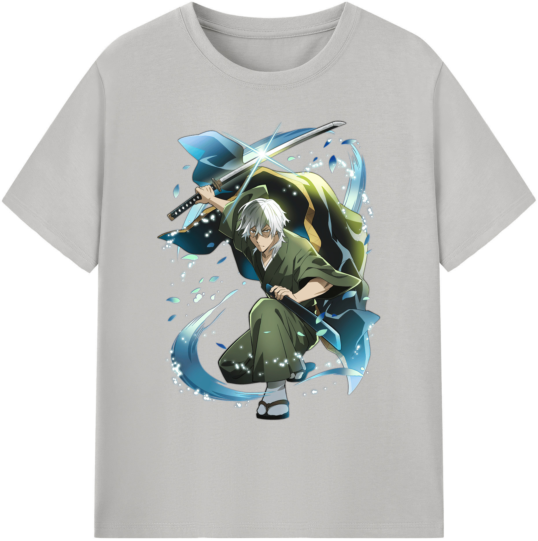 （画像用） 文豪ストレイドッグス Bungo Stray Dogs 綿100％ メンズ半袖Tシャツ｜肌触りやわらか＆通気性