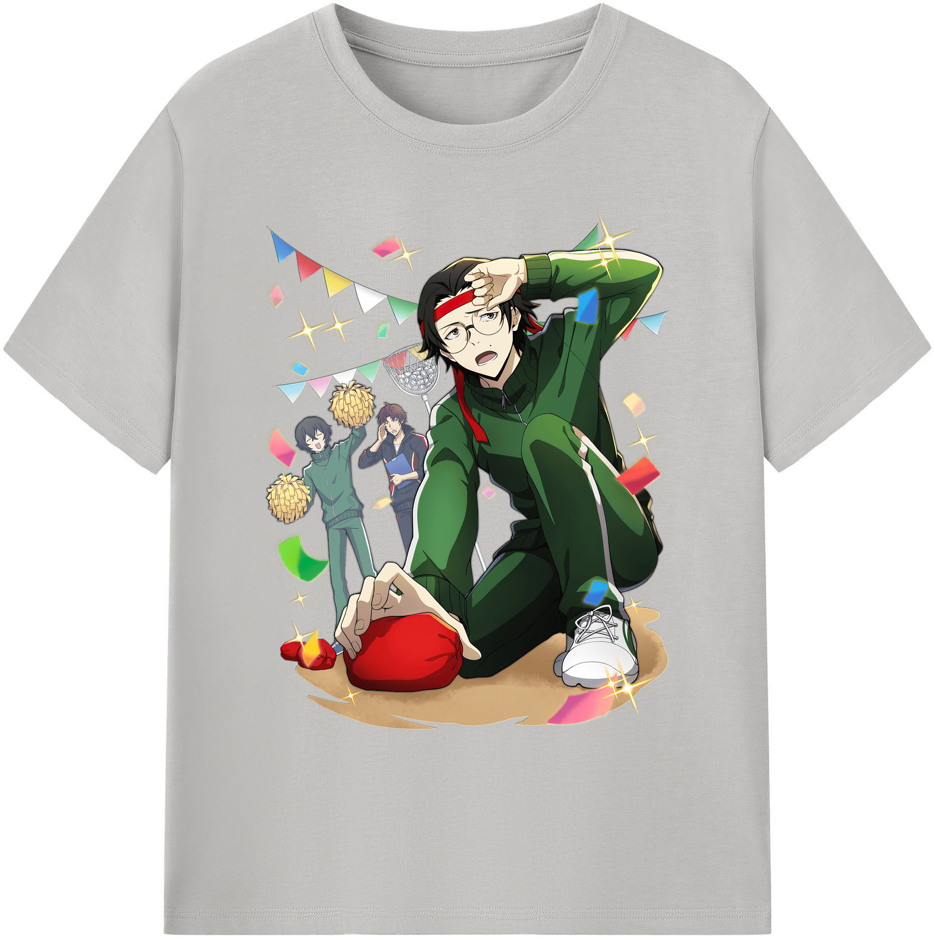 （画像用） 文豪ストレイドッグス Bungo Stray Dogs 綿100％ メンズ半袖Tシャツ｜肌触りやわらか＆通気性