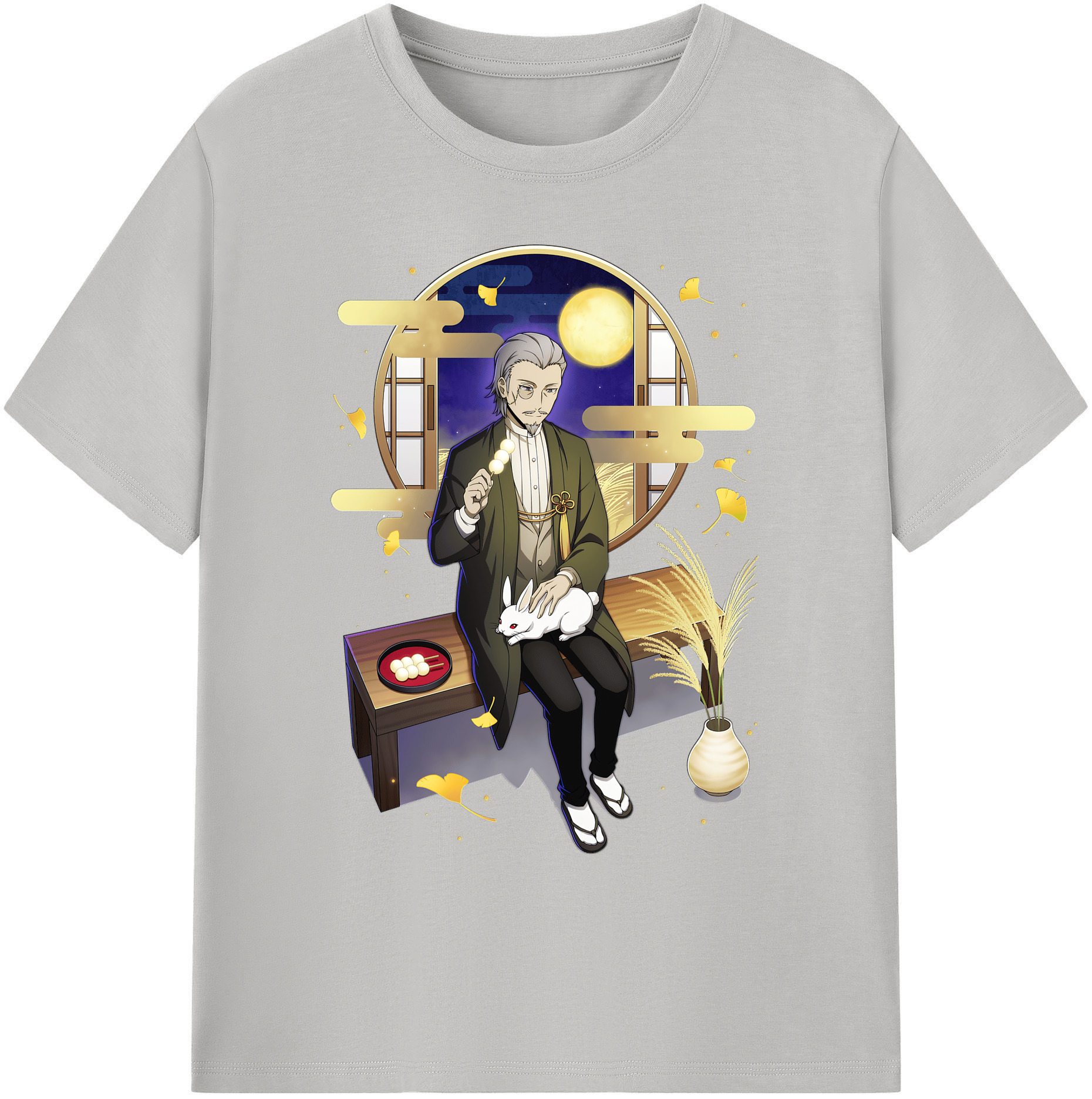 （画像用） 文豪ストレイドッグス Bungo Stray Dogs 綿100％ メンズ半袖Tシャツ｜肌触りやわらか＆通気性