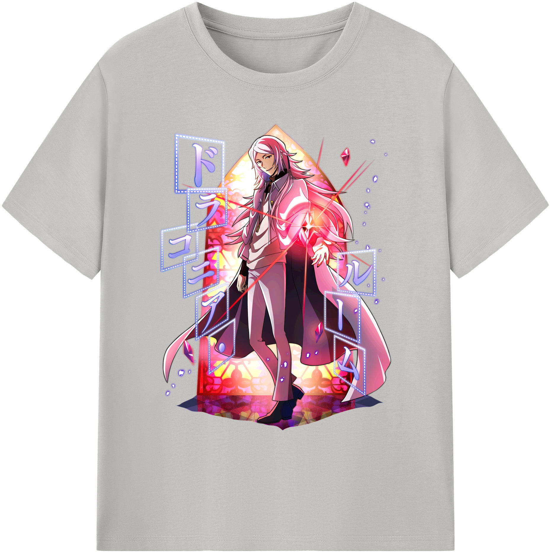（画像用） 文豪ストレイドッグス Bungo Stray Dogs 綿100％ メンズ半袖Tシャツ｜肌触りやわらか＆通気性