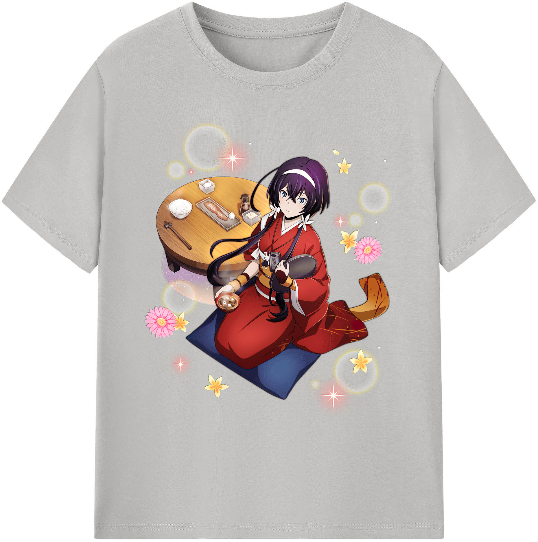 （画像用） 文豪ストレイドッグス Bungo Stray Dogs 綿100％ メンズ半袖Tシャツ｜肌触りやわらか＆通気性