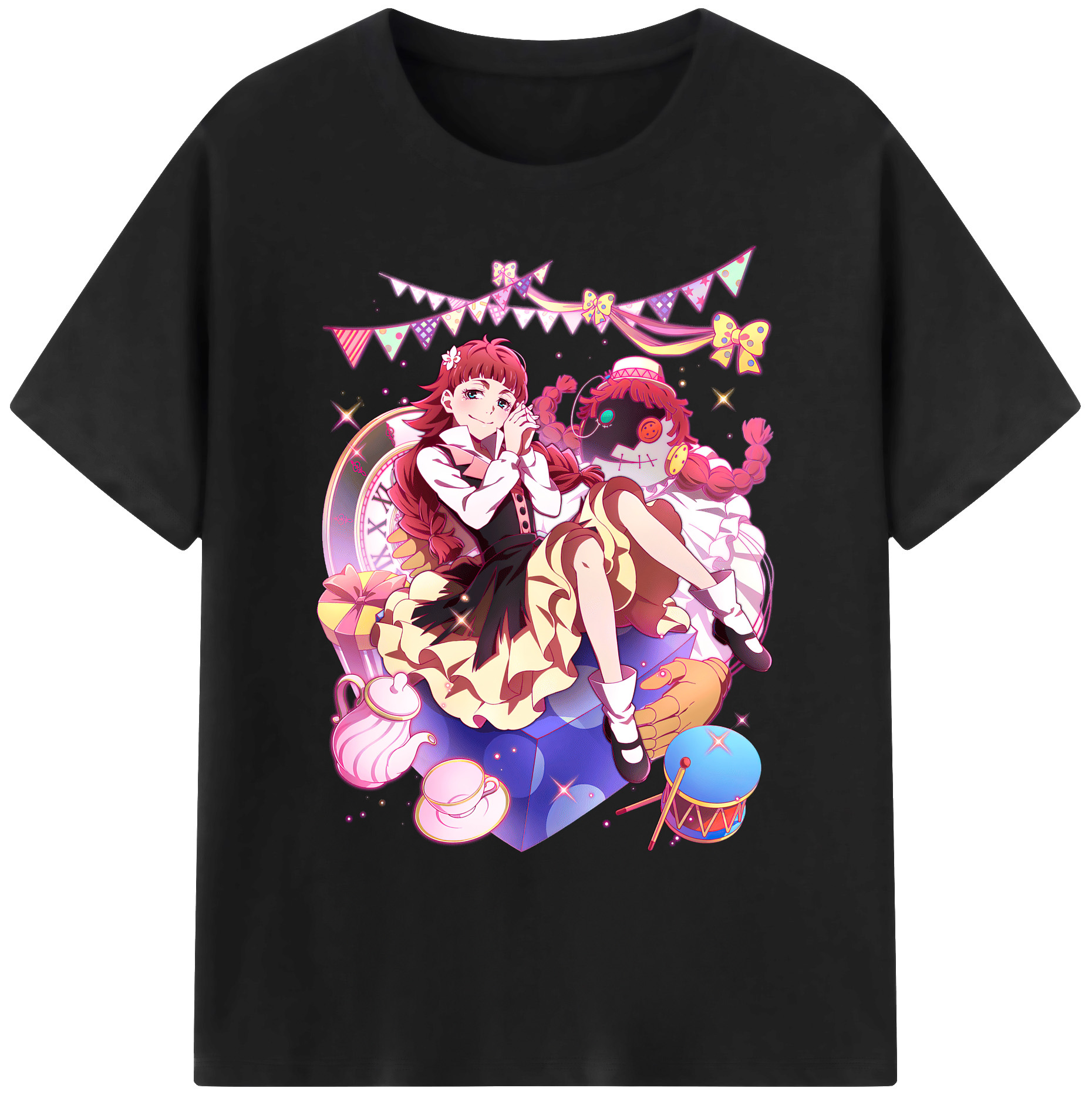 （画像用） 文豪ストレイドッグス Bungo Stray Dogs 綿100％ メンズ半袖Tシャツ｜肌触りやわらか＆通気性