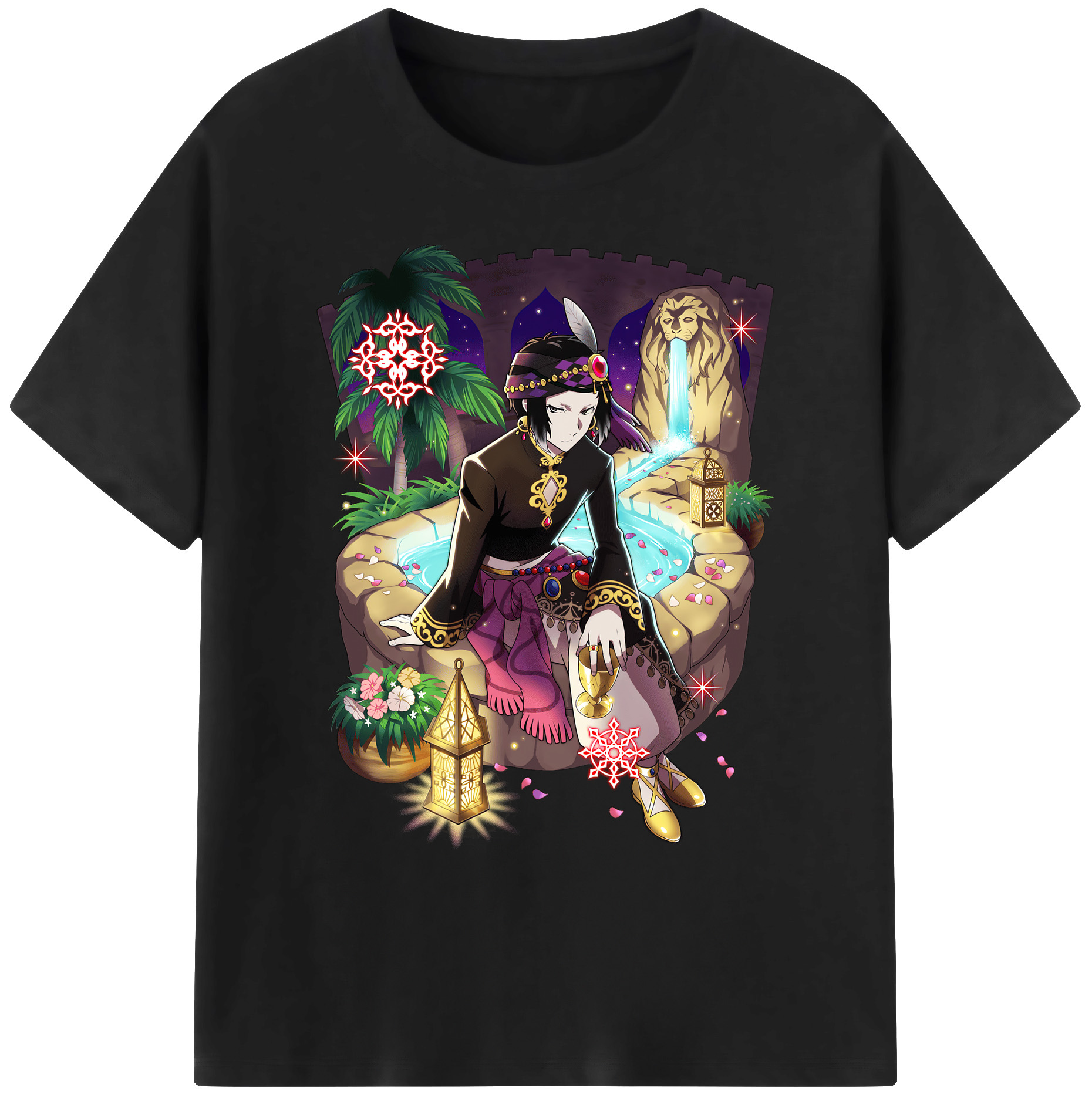（画像用） 文豪ストレイドッグス Bungo Stray Dogs 綿100％ メンズ半袖Tシャツ｜肌触りやわらか＆通気性
