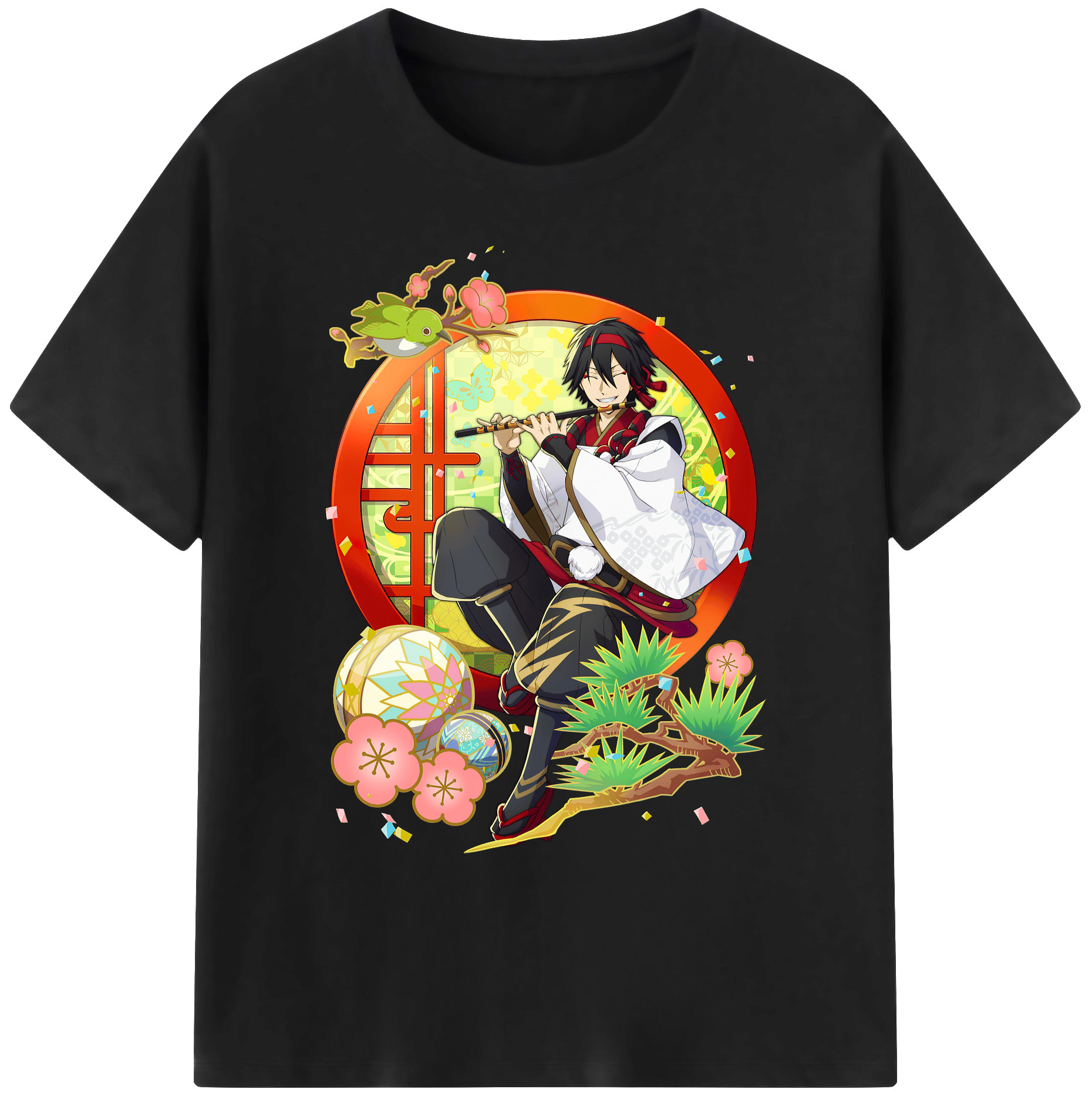 （画像用） 文豪ストレイドッグス Bungo Stray Dogs 綿100％ メンズ半袖Tシャツ｜肌触りやわらか＆通気性