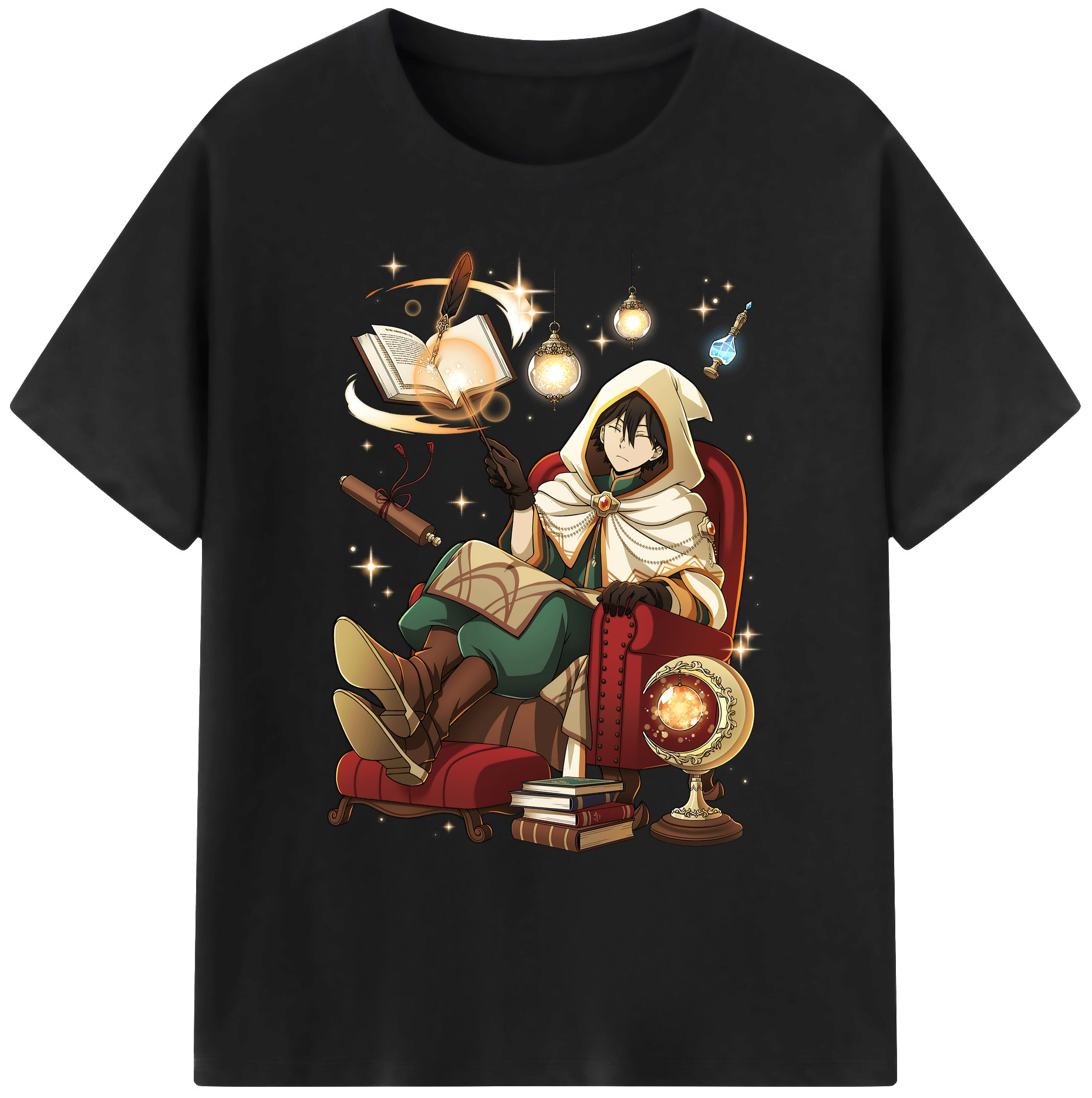 （画像用） 文豪ストレイドッグス Bungo Stray Dogs 綿100％ メンズ半袖Tシャツ｜肌触りやわらか＆通気性