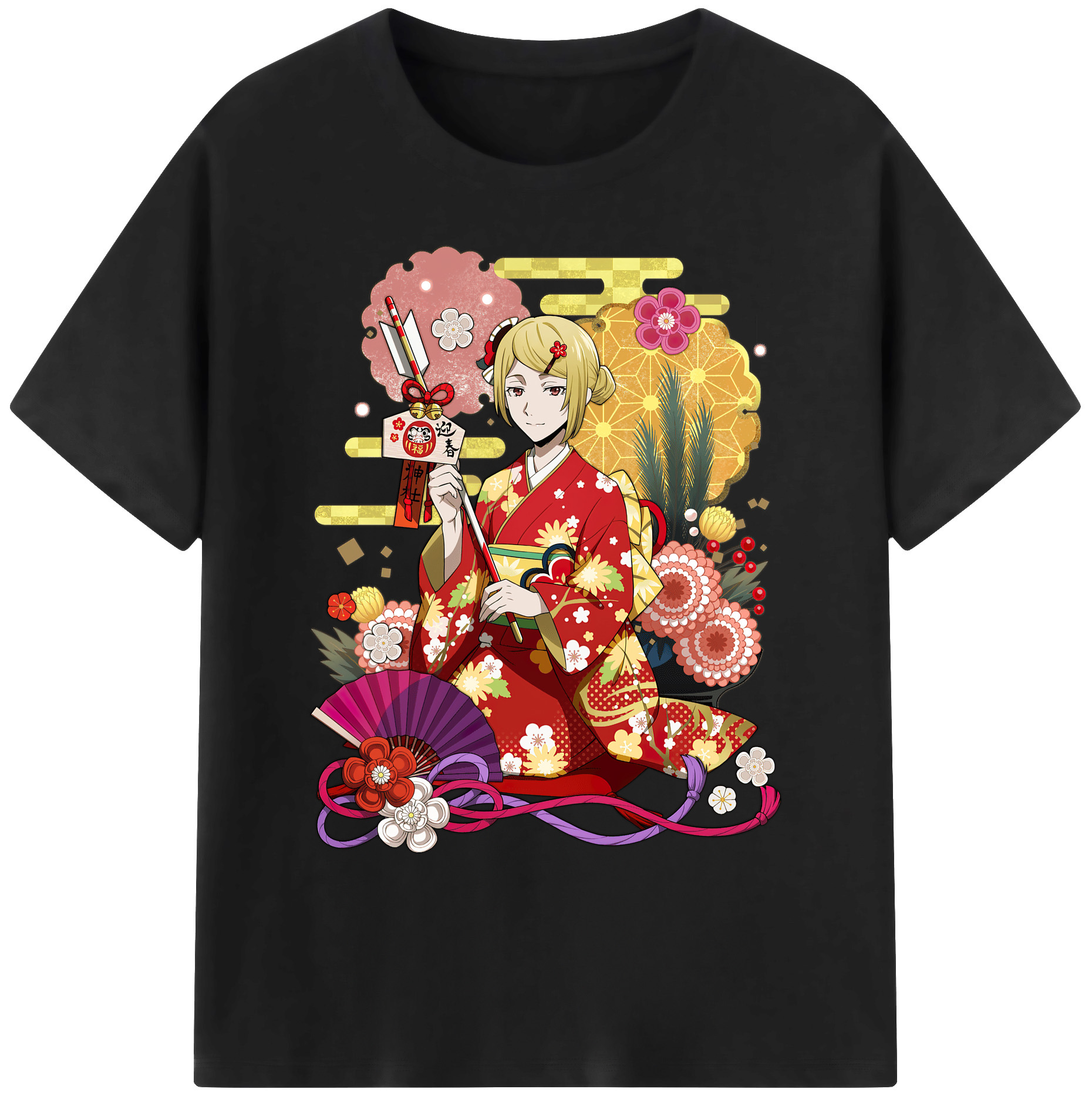 （画像用） 文豪ストレイドッグス Bungo Stray Dogs 綿100％ メンズ半袖Tシャツ｜肌触りやわらか＆通気性