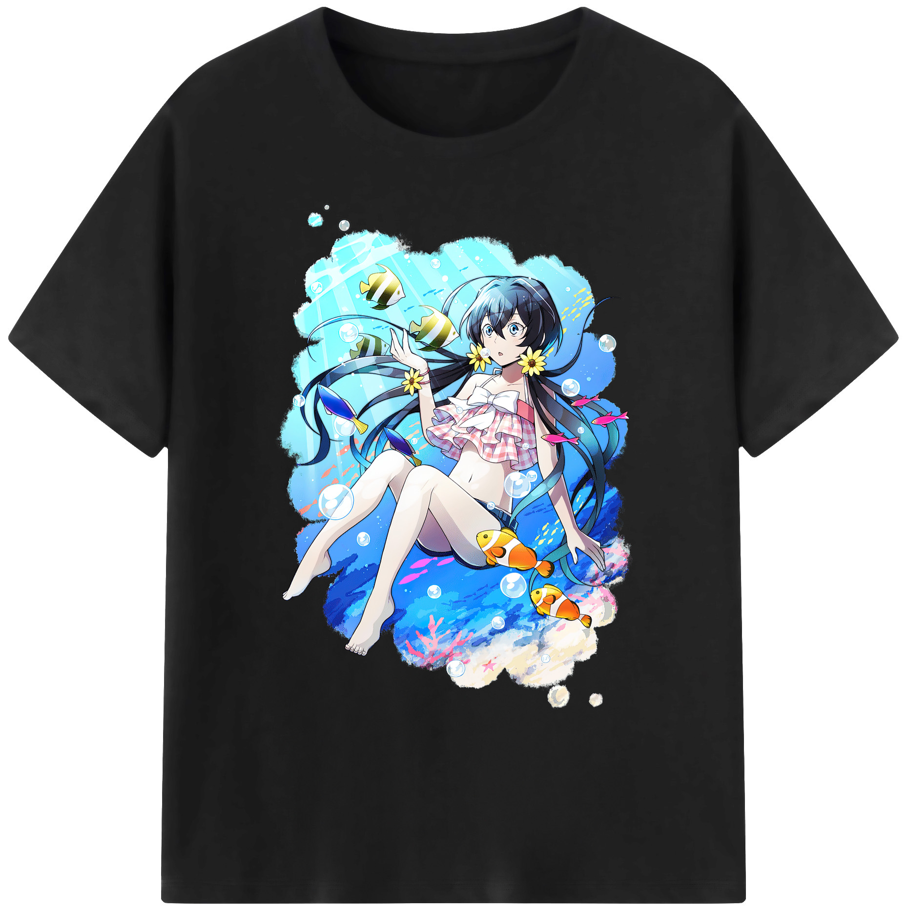 （画像用） 文豪ストレイドッグス Bungo Stray Dogs 綿100％ メンズ半袖Tシャツ｜肌触りやわらか＆通気性