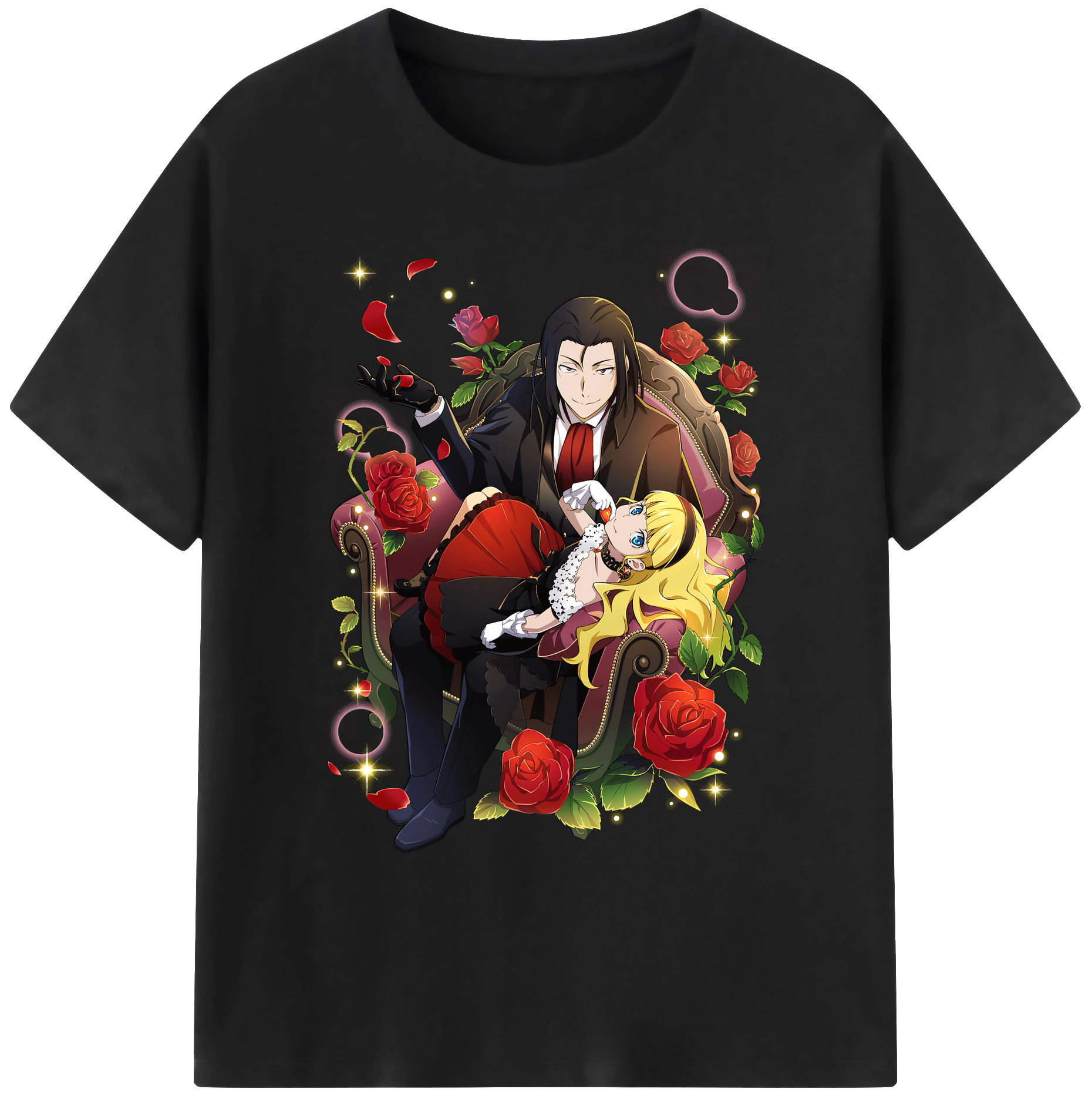 （画像用） 文豪ストレイドッグス Bungo Stray Dogs 綿100％ メンズ半袖Tシャツ｜肌触りやわらか＆通気性