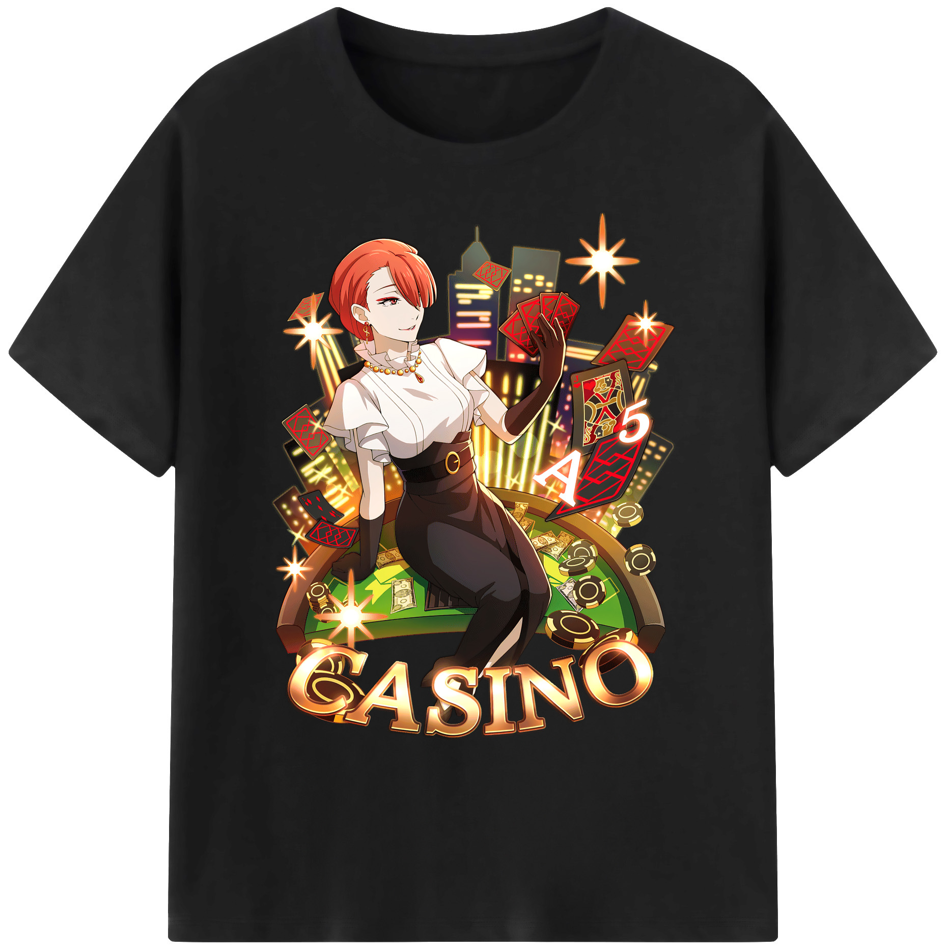 （画像用） 文豪ストレイドッグス Bungo Stray Dogs 綿100％ メンズ半袖Tシャツ｜肌触りやわらか＆通気性
