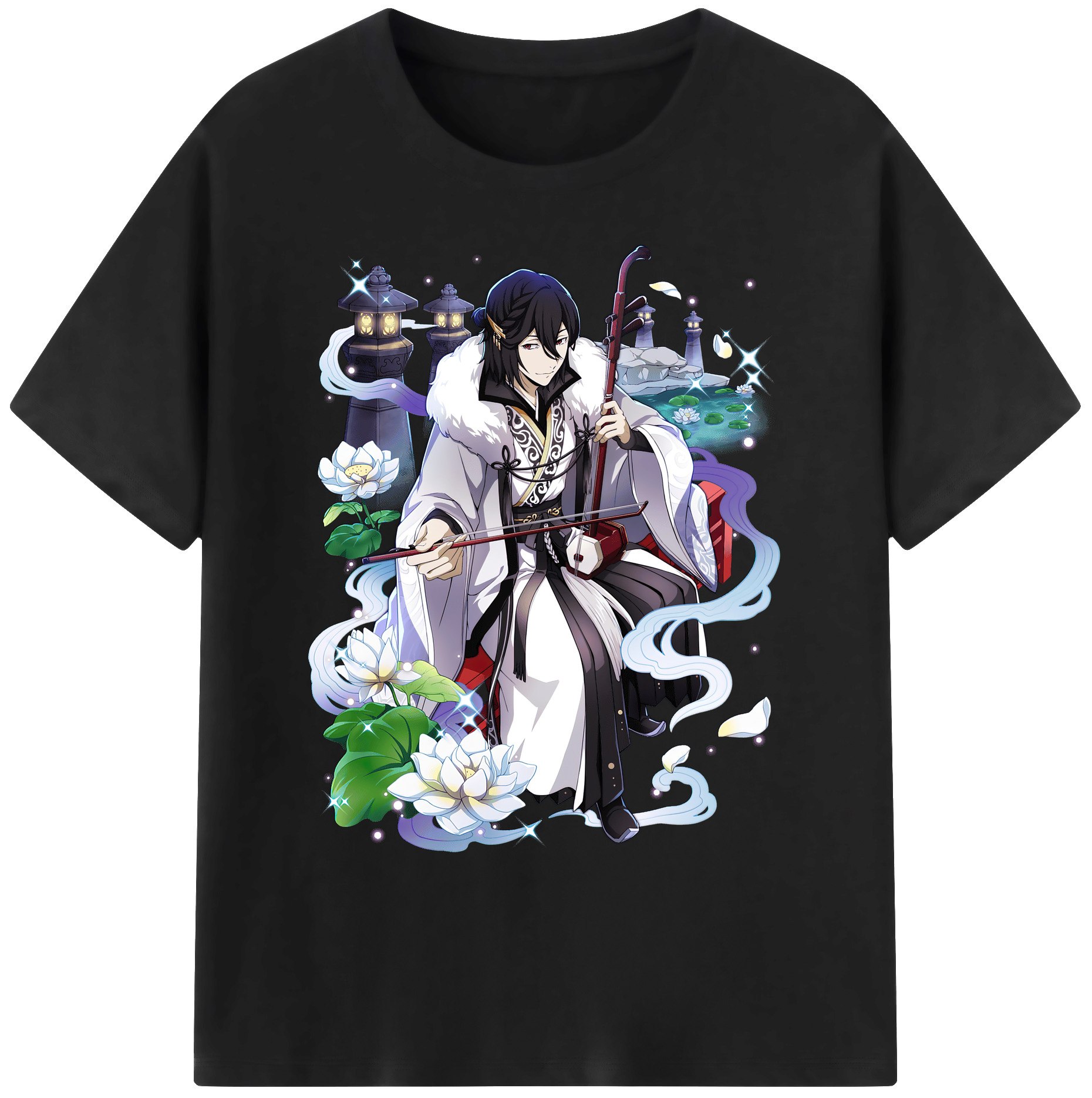（画像用） 文豪ストレイドッグス Bungo Stray Dogs 綿100％ メンズ半袖Tシャツ｜肌触りやわらか＆通気性