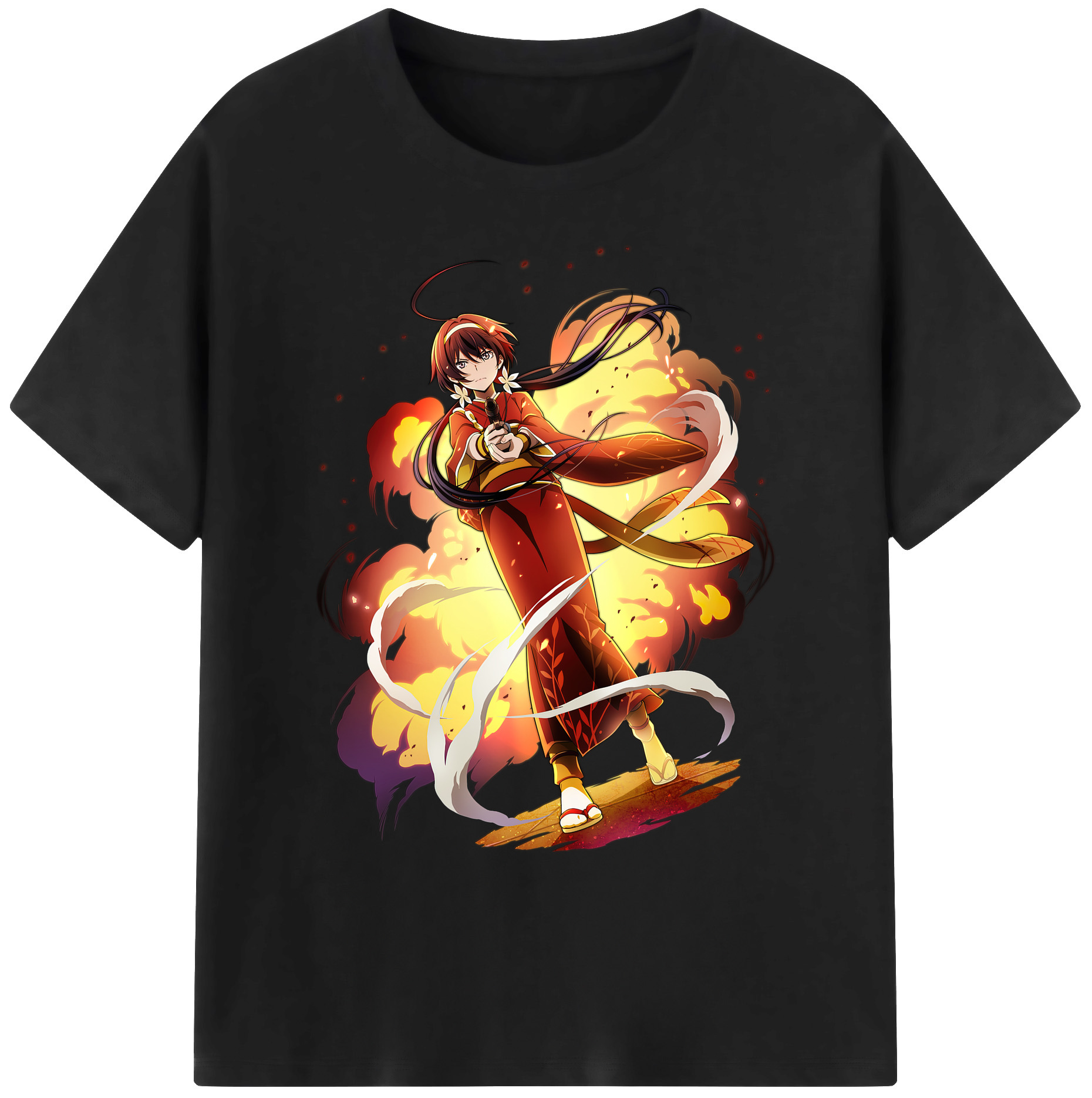 （画像用） 文豪ストレイドッグス Bungo Stray Dogs 綿100％ メンズ半袖Tシャツ｜肌触りやわらか＆通気性