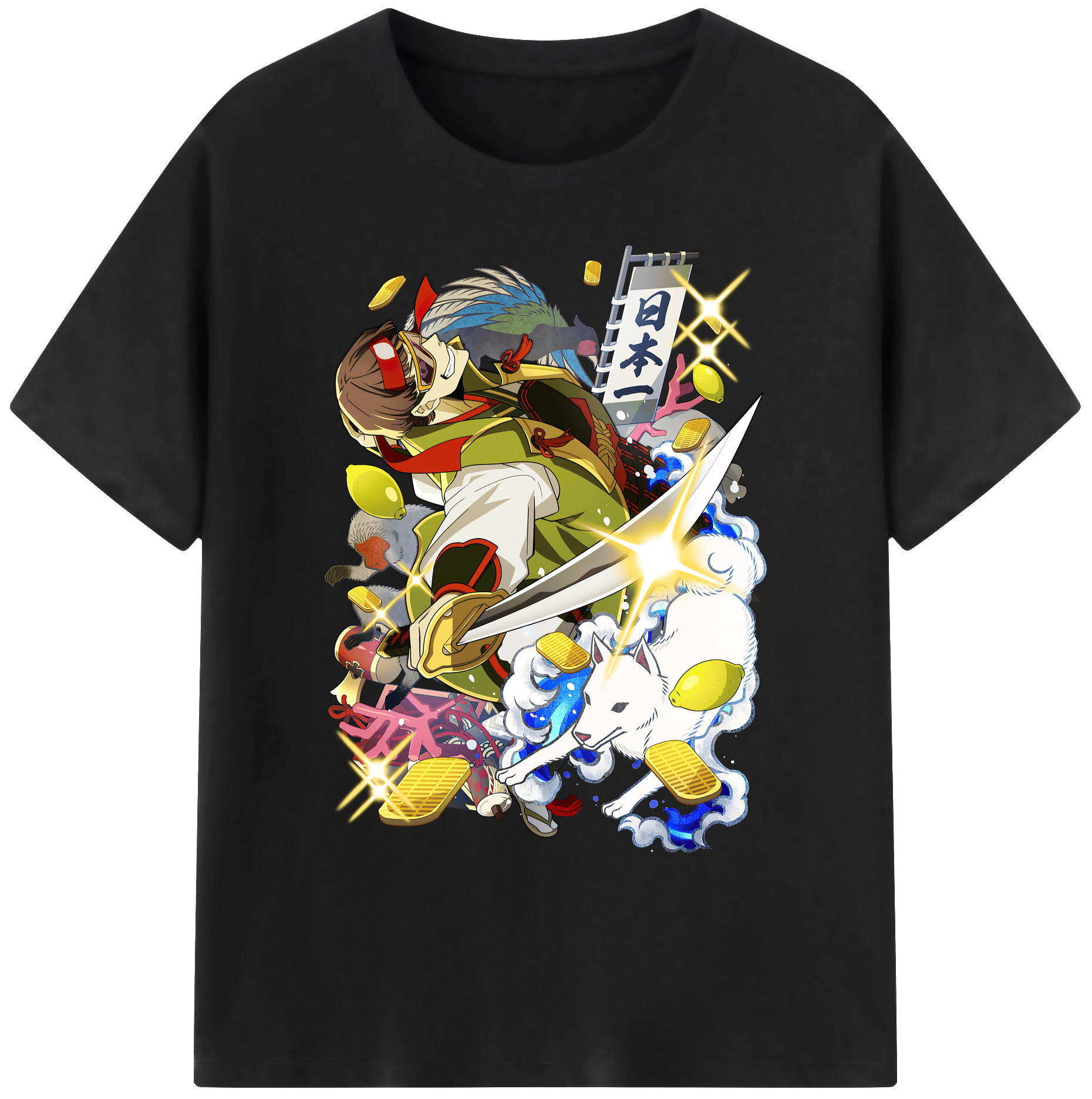 （画像用） 文豪ストレイドッグス Bungo Stray Dogs 綿100％ メンズ半袖Tシャツ｜肌触りやわらか＆通気性
