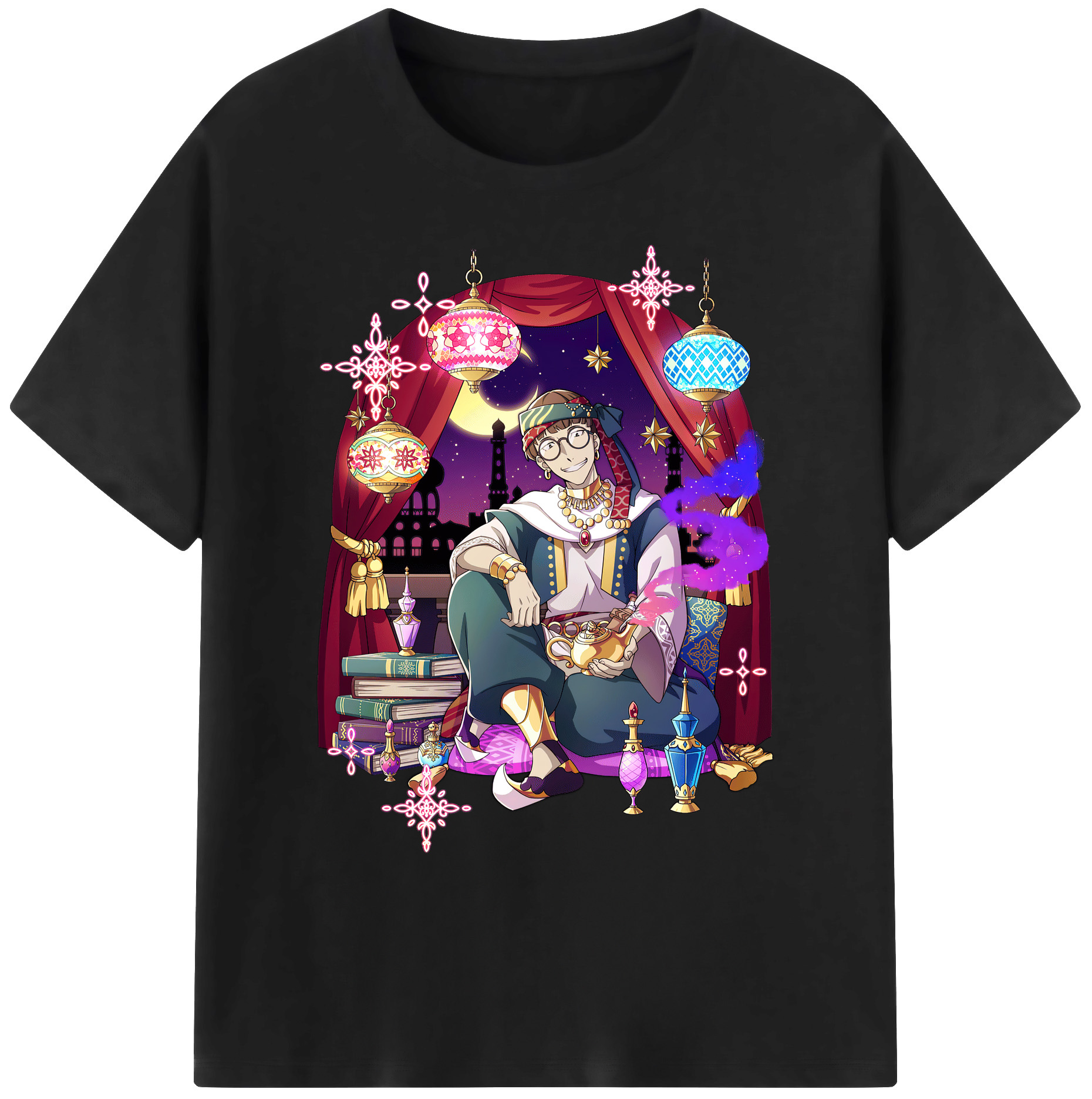（画像用） 文豪ストレイドッグス Bungo Stray Dogs 綿100％ メンズ半袖Tシャツ｜肌触りやわらか＆通気性