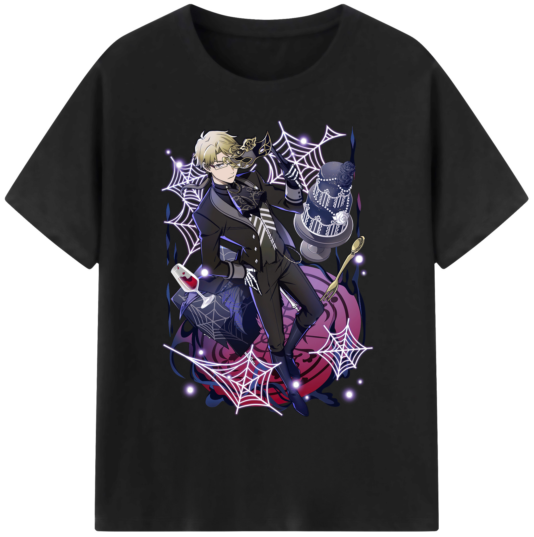 （画像用） 文豪ストレイドッグス Bungo Stray Dogs 綿100％ メンズ半袖Tシャツ｜肌触りやわらか＆通気性