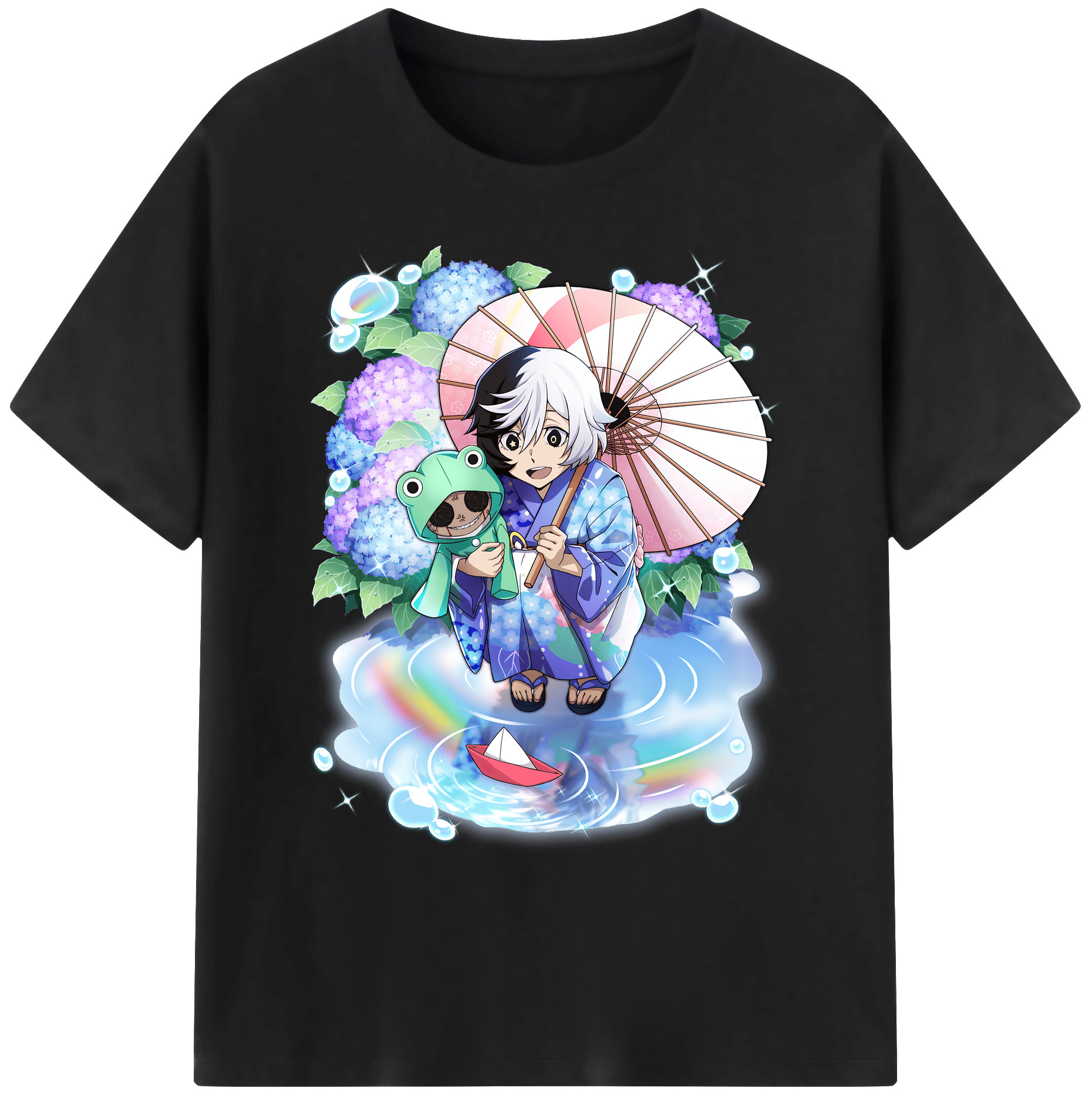 （画像用） 文豪ストレイドッグス Bungo Stray Dogs 綿100％ メンズ半袖Tシャツ｜肌触りやわらか＆通気性