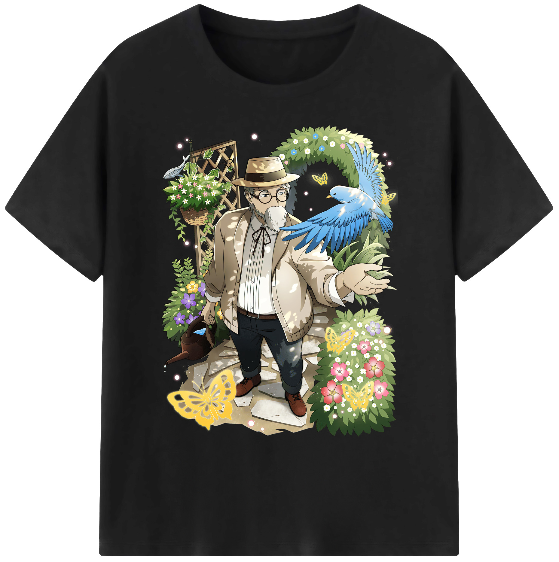 （画像用） 文豪ストレイドッグス Bungo Stray Dogs 綿100％ メンズ半袖Tシャツ｜肌触りやわらか＆通気性