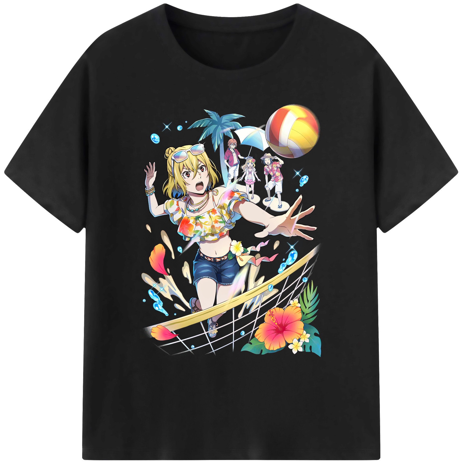 （画像用） 文豪ストレイドッグス Bungo Stray Dogs 綿100％ メンズ半袖Tシャツ｜肌触りやわらか＆通気性