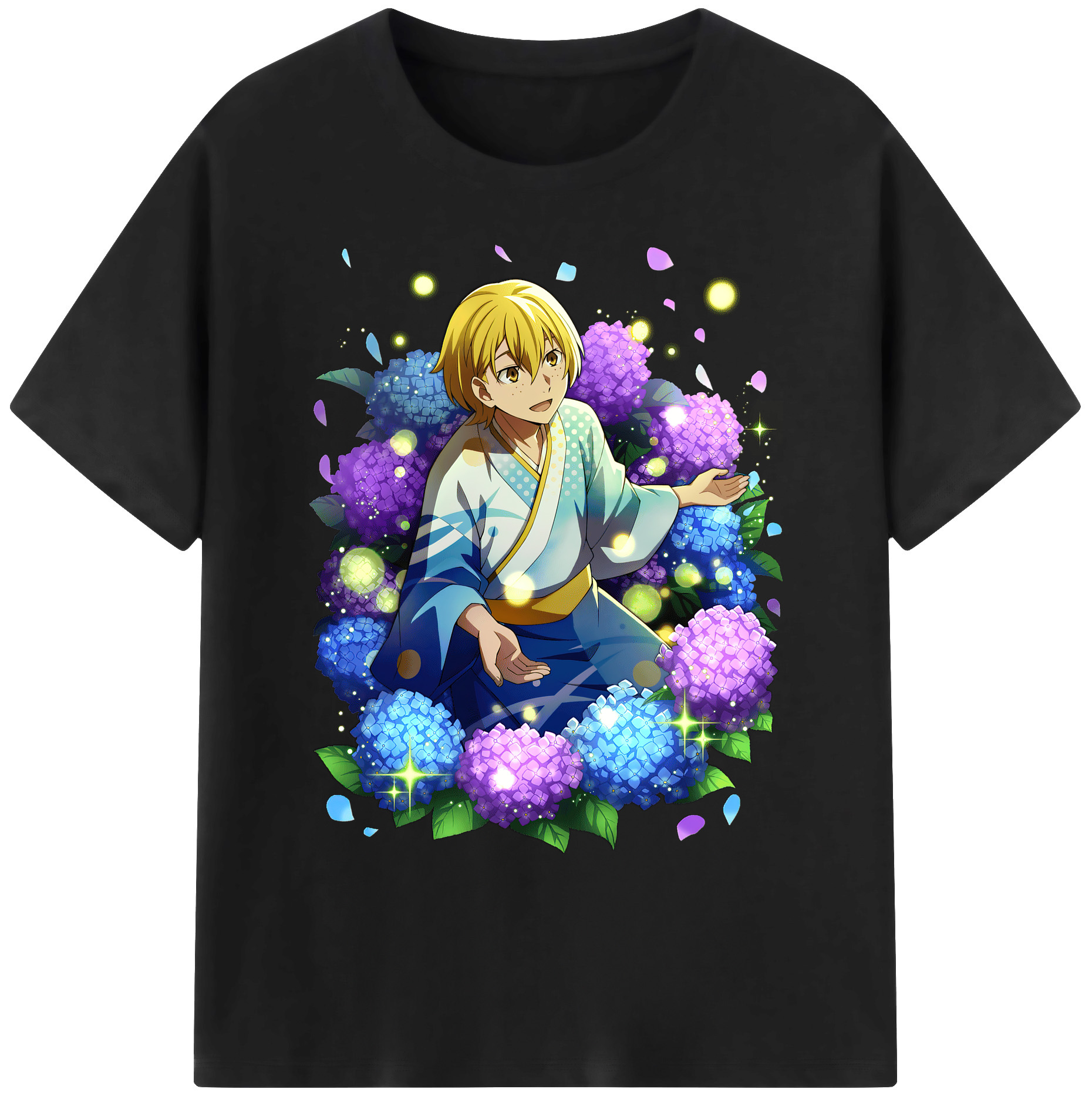 文豪ストレイドッグス Bungo Stray Dogs 綿100％ メンズ半袖Tシャツ｜肌触りやわらか＆通気性