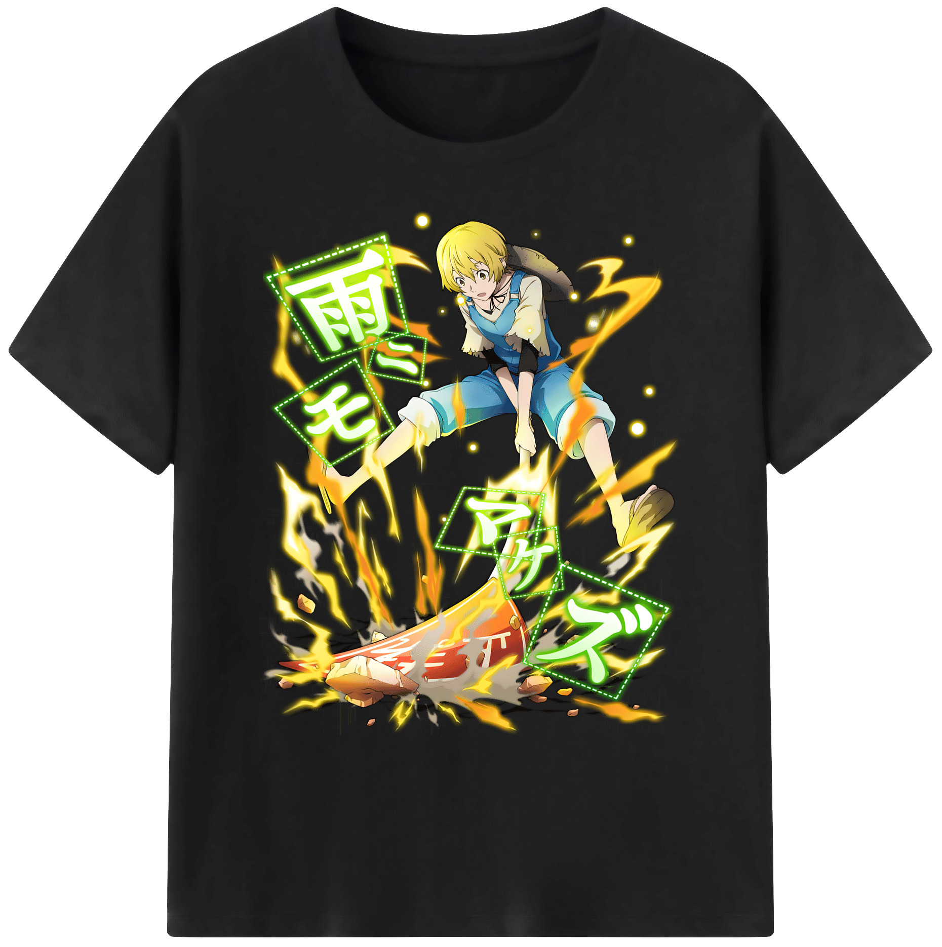 （画像用） 文豪ストレイドッグス Bungo Stray Dogs 綿100％ メンズ半袖Tシャツ｜肌触りやわらか＆通気性