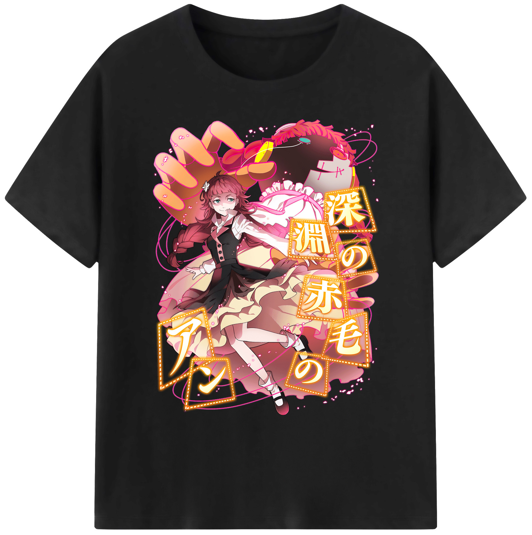 （画像用） 文豪ストレイドッグス Bungo Stray Dogs 綿100％ メンズ半袖Tシャツ｜肌触りやわらか＆通気性