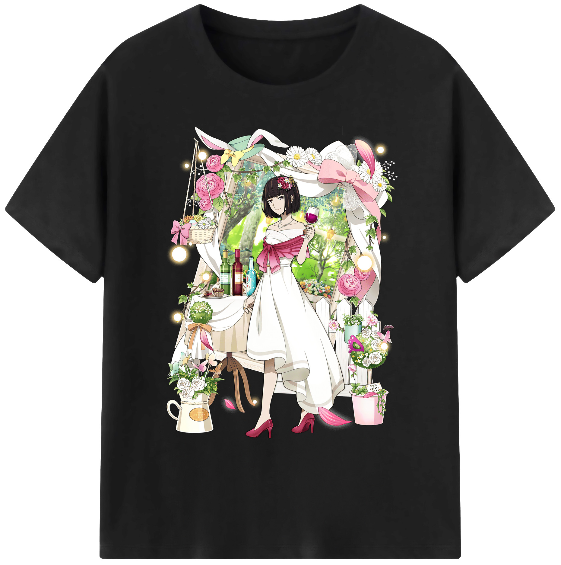 （画像用） 文豪ストレイドッグス Bungo Stray Dogs 綿100％ メンズ半袖Tシャツ｜肌触りやわらか＆通気性