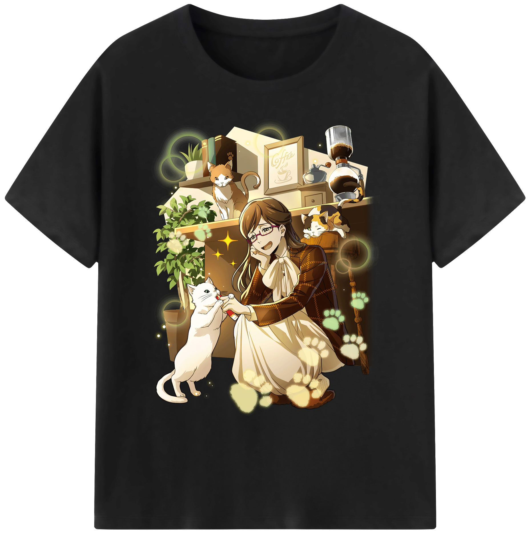 （画像用） 文豪ストレイドッグス Bungo Stray Dogs 綿100％ メンズ半袖Tシャツ｜肌触りやわらか＆通気性