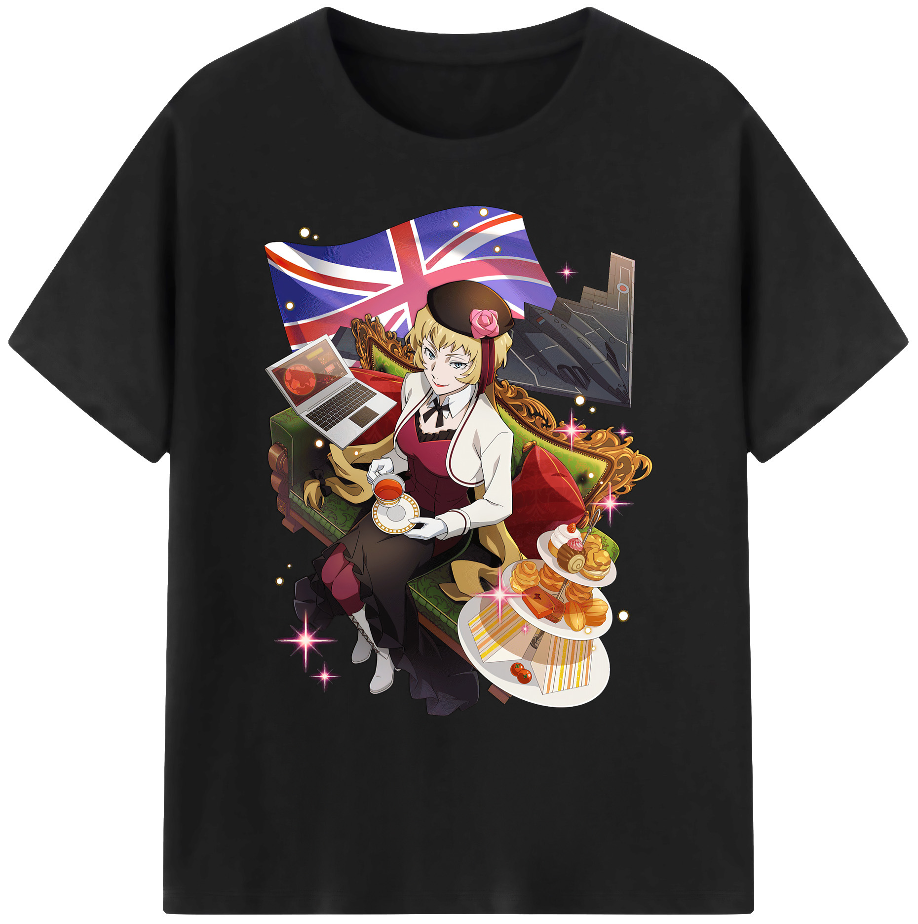 （画像用） 文豪ストレイドッグス Bungo Stray Dogs 綿100％ メンズ半袖Tシャツ｜肌触りやわらか＆通気性
