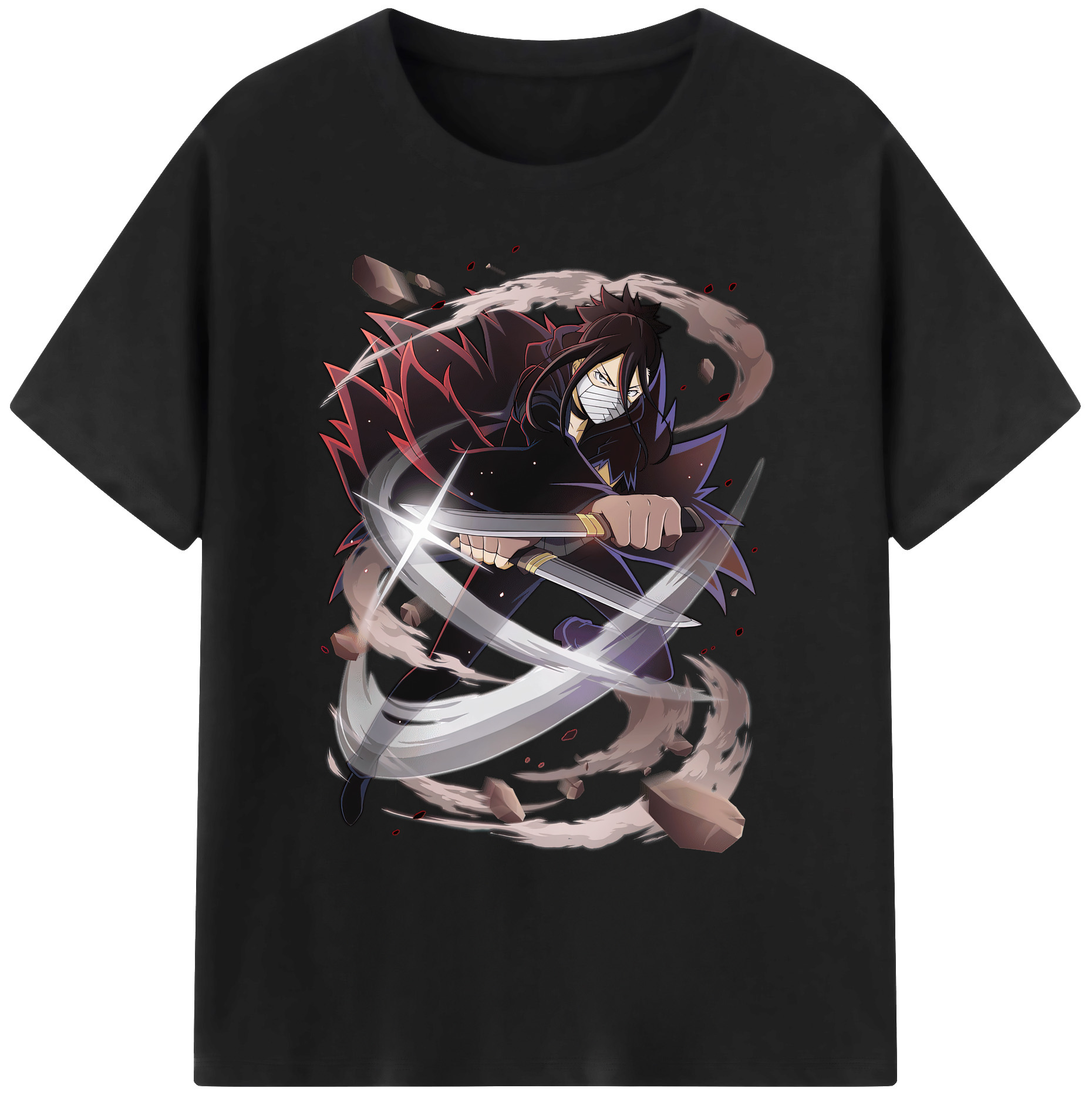 （画像用） 文豪ストレイドッグス Bungo Stray Dogs 綿100％ メンズ半袖Tシャツ｜肌触りやわらか＆通気性