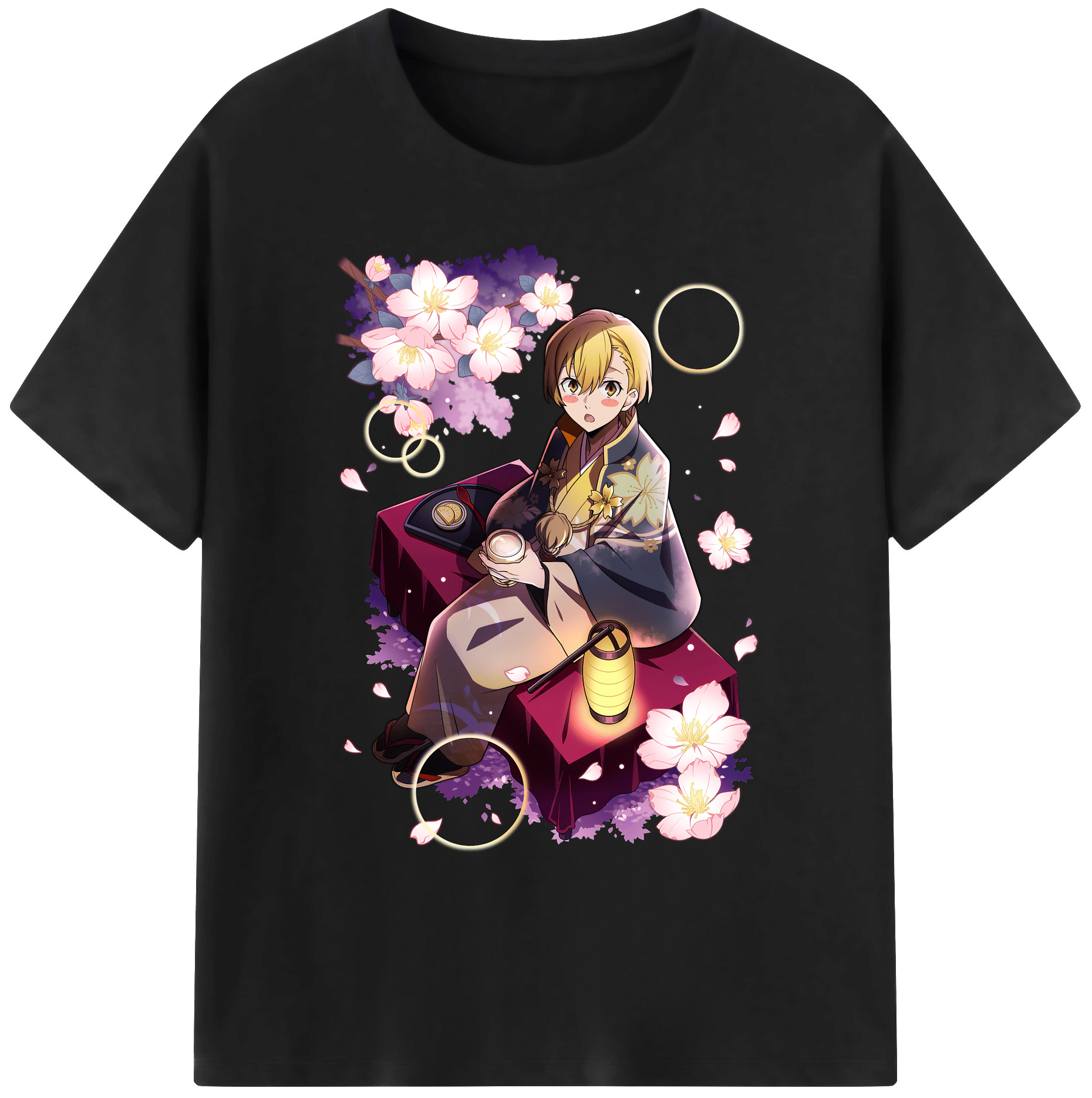 （画像用） 文豪ストレイドッグス Bungo Stray Dogs 綿100％ メンズ半袖Tシャツ｜肌触りやわらか＆通気性