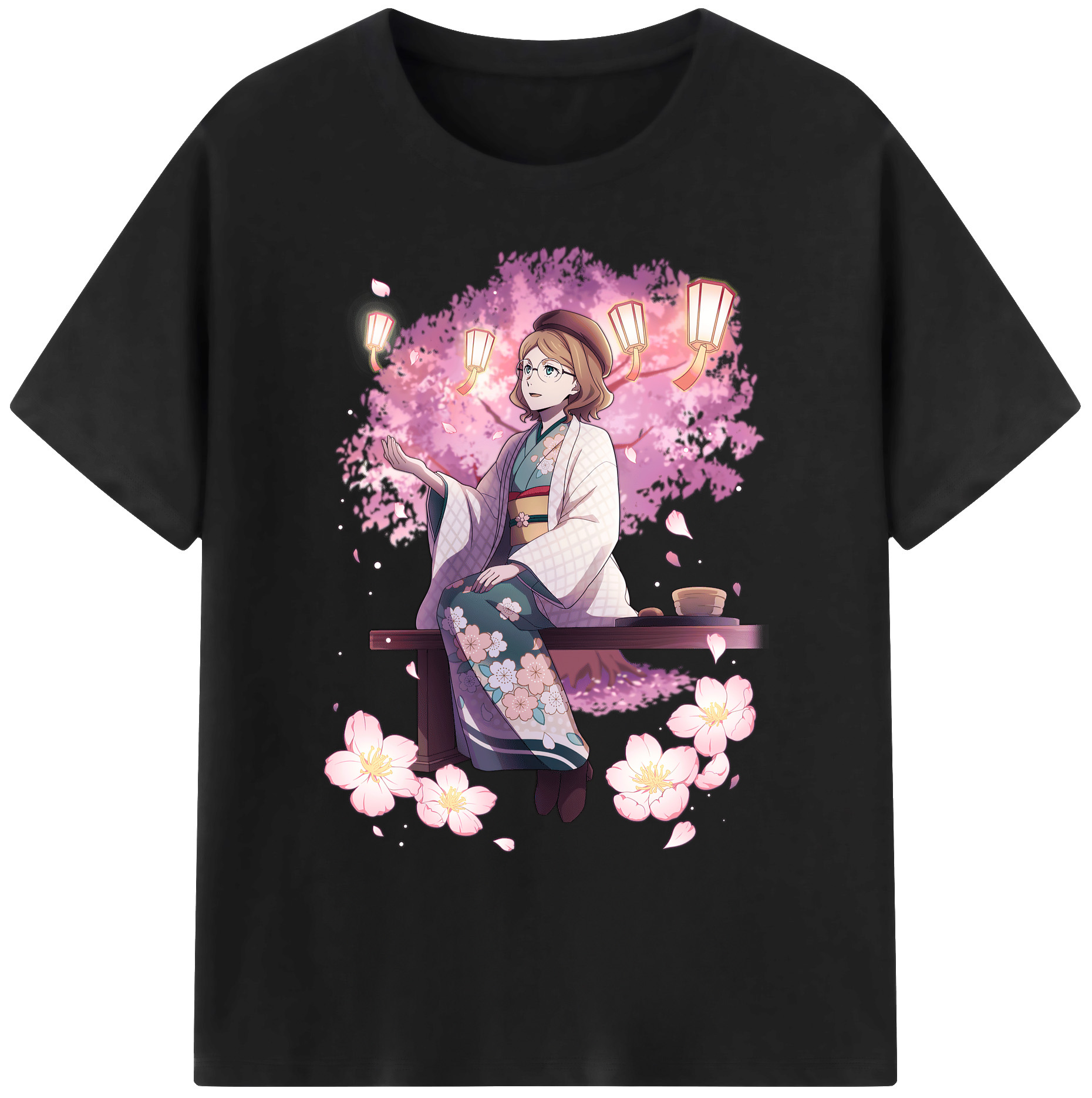 （画像用） 文豪ストレイドッグス Bungo Stray Dogs 綿100％ メンズ半袖Tシャツ｜肌触りやわらか＆通気性