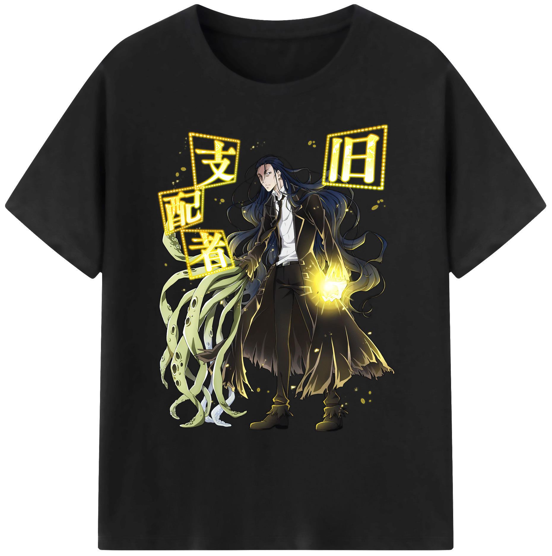 （画像用） 文豪ストレイドッグス Bungo Stray Dogs 綿100％ メンズ半袖Tシャツ｜肌触りやわらか＆通気性