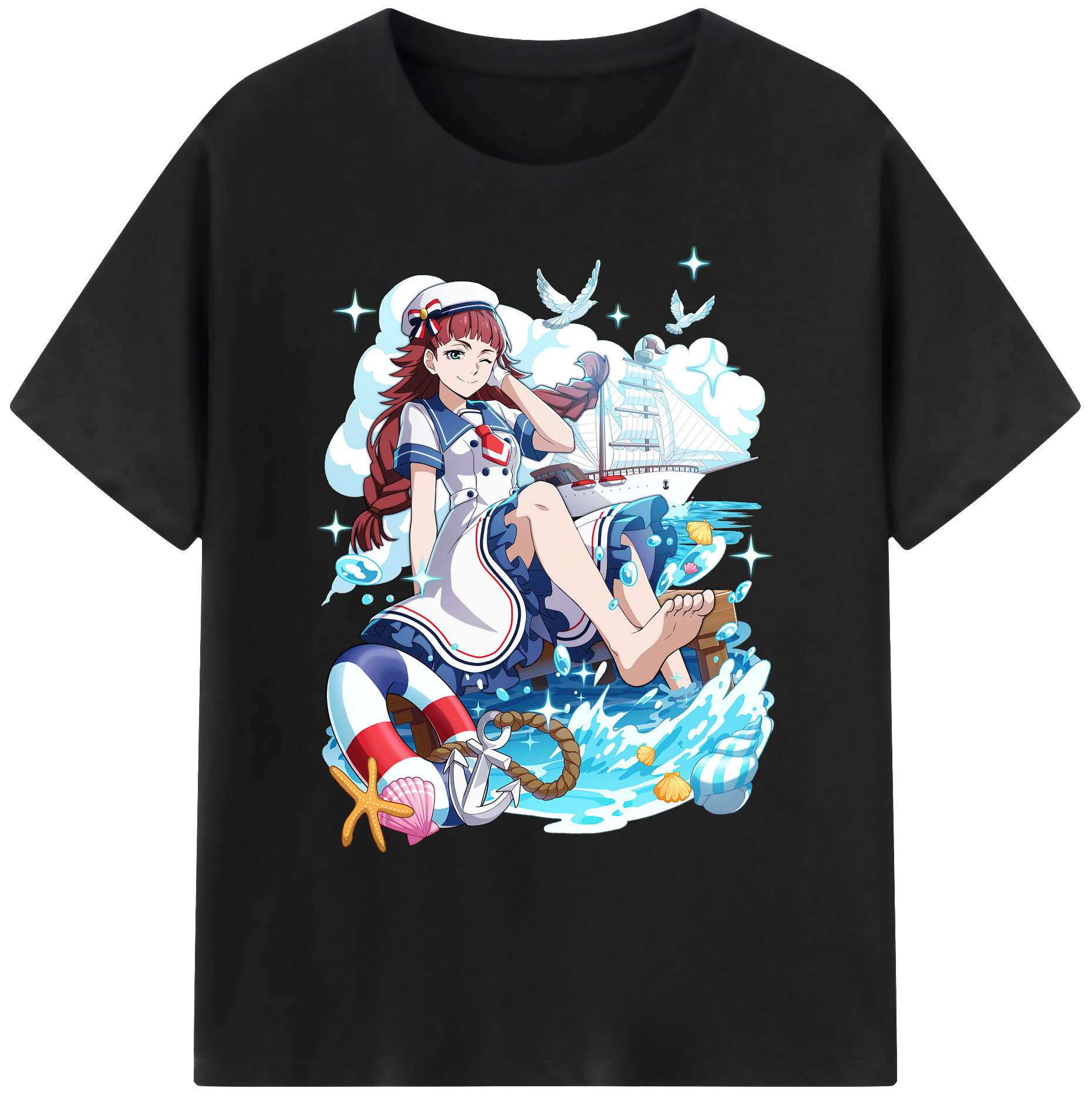 （画像用） 文豪ストレイドッグス Bungo Stray Dogs 綿100％ メンズ半袖Tシャツ｜肌触りやわらか＆通気性