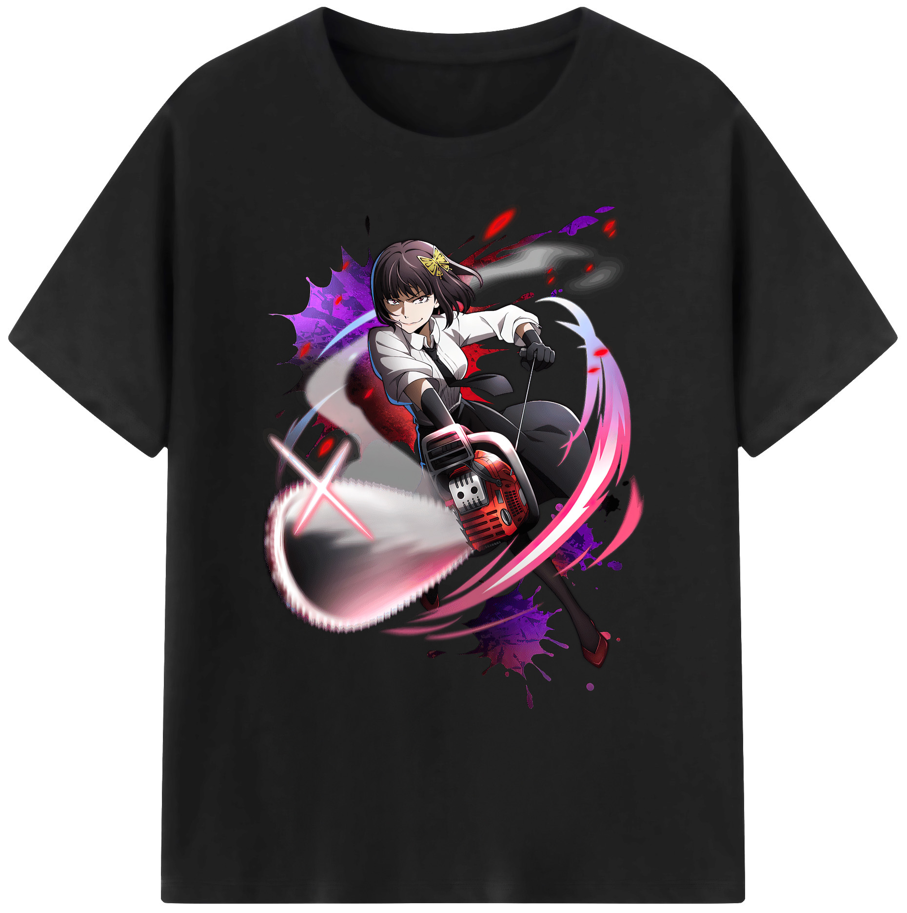 （画像用） 文豪ストレイドッグス Bungo Stray Dogs 綿100％ メンズ半袖Tシャツ｜肌触りやわらか＆通気性