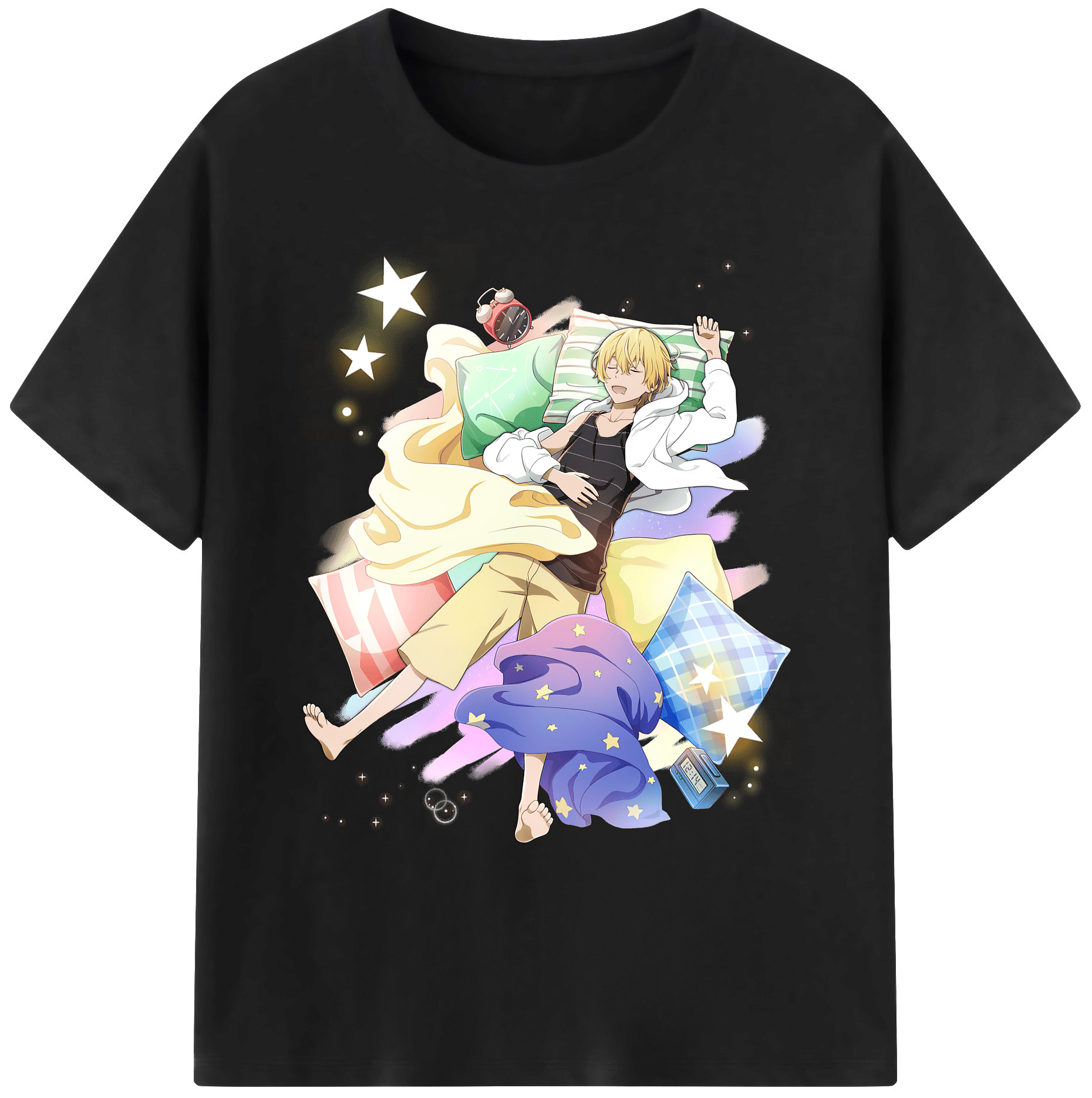 （画像用） 文豪ストレイドッグス Bungo Stray Dogs 綿100％ メンズ半袖Tシャツ｜肌触りやわらか＆通気性