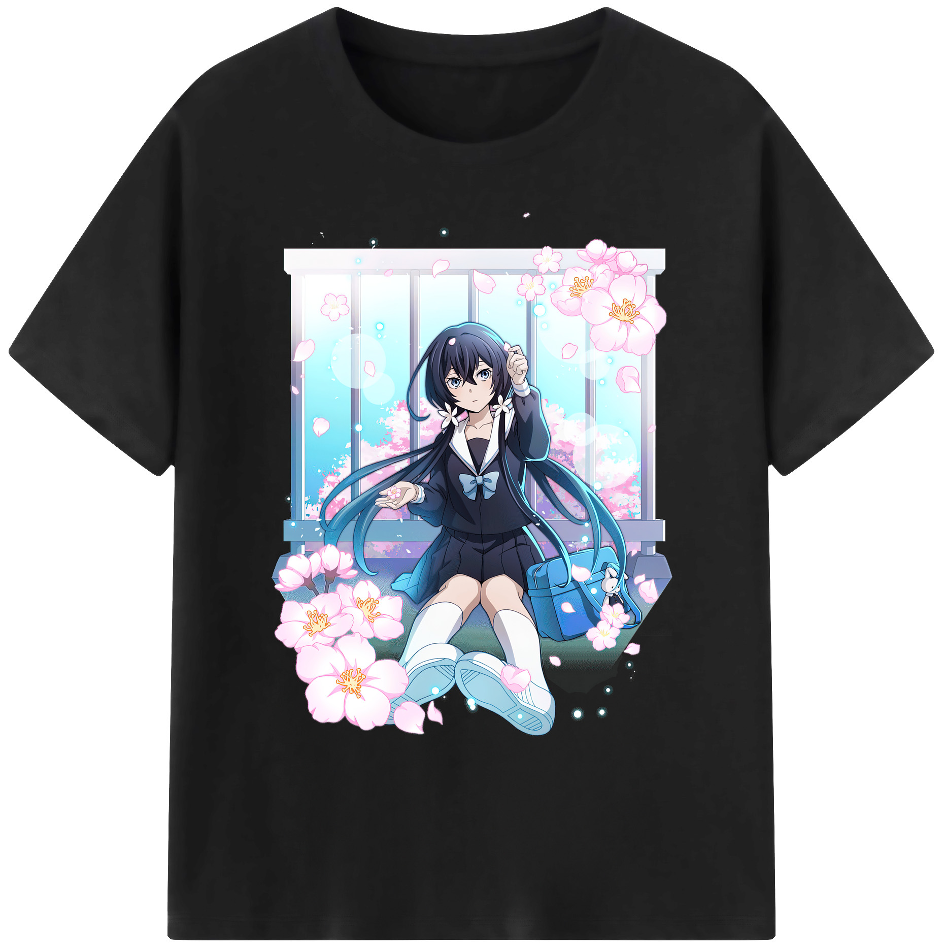 （画像用） 文豪ストレイドッグス Bungo Stray Dogs 綿100％ メンズ半袖Tシャツ｜肌触りやわらか＆通気性