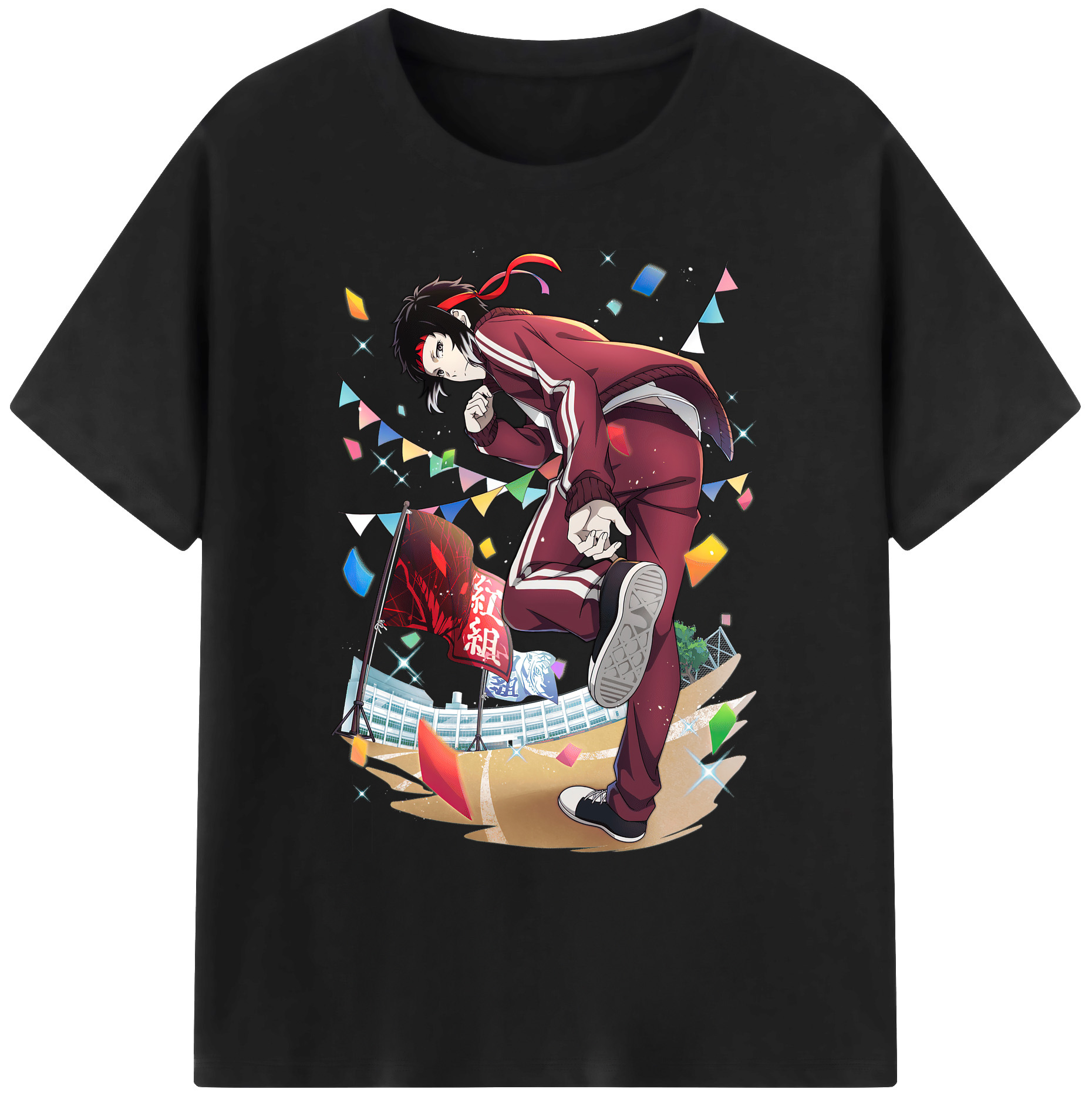 （画像用） 文豪ストレイドッグス Bungo Stray Dogs 綿100％ メンズ半袖Tシャツ｜肌触りやわらか＆通気性