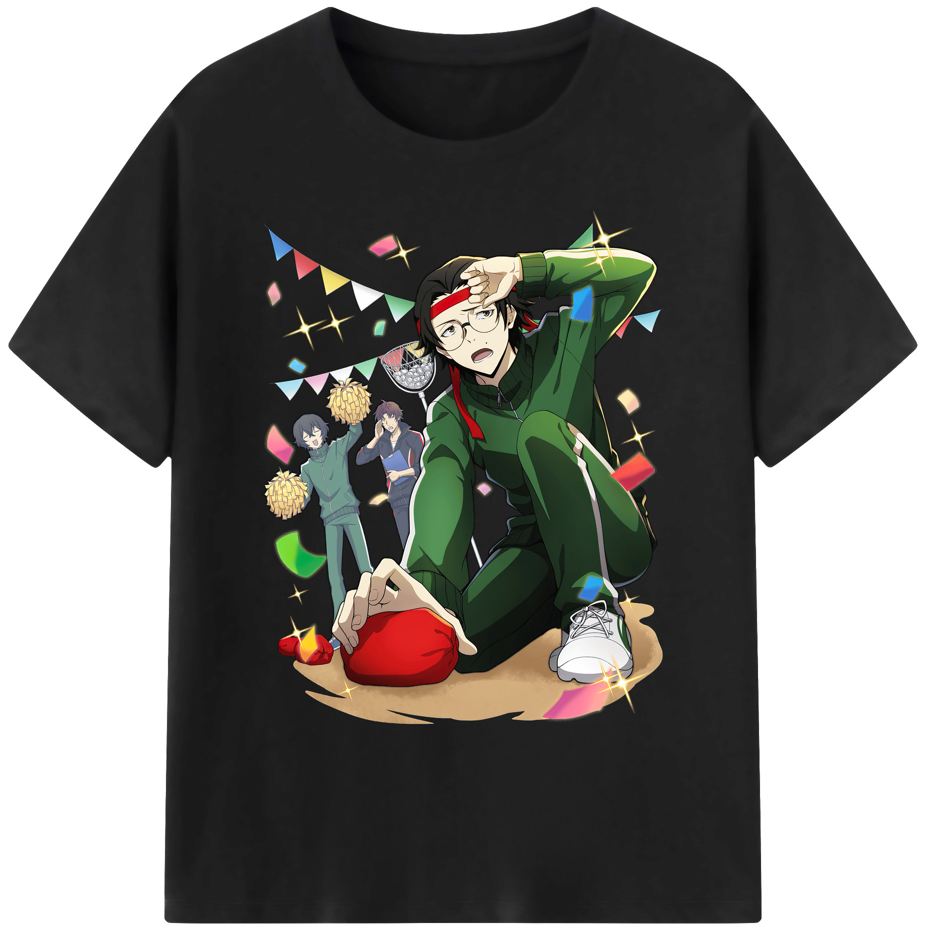 （画像用） 文豪ストレイドッグス Bungo Stray Dogs 綿100％ メンズ半袖Tシャツ｜肌触りやわらか＆通気性